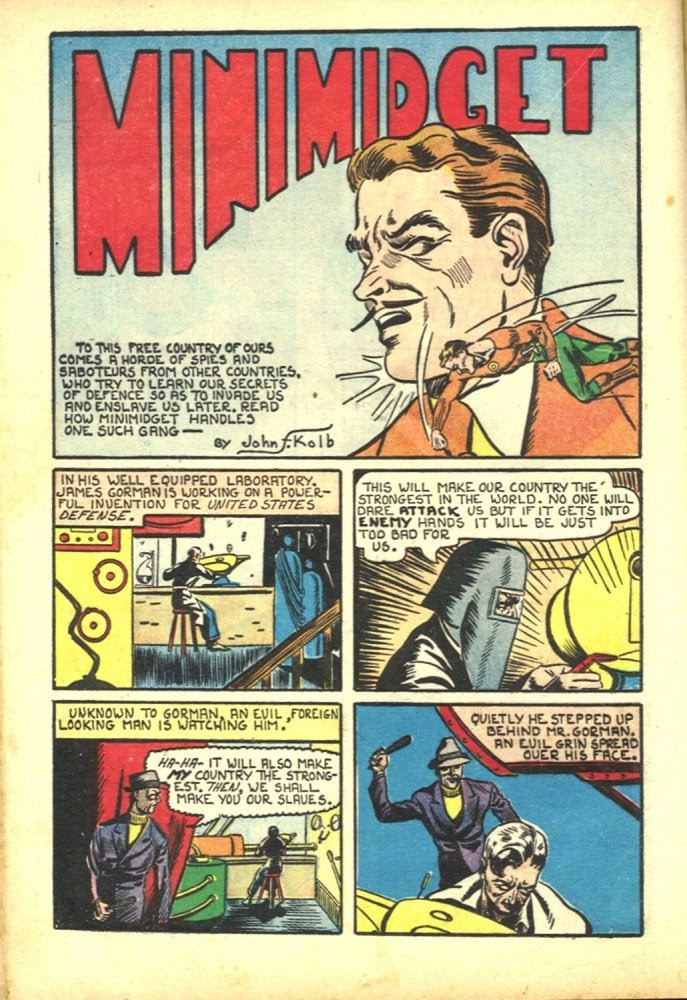 Read online Amazing Man Comics comic -  Issue #23 - 28