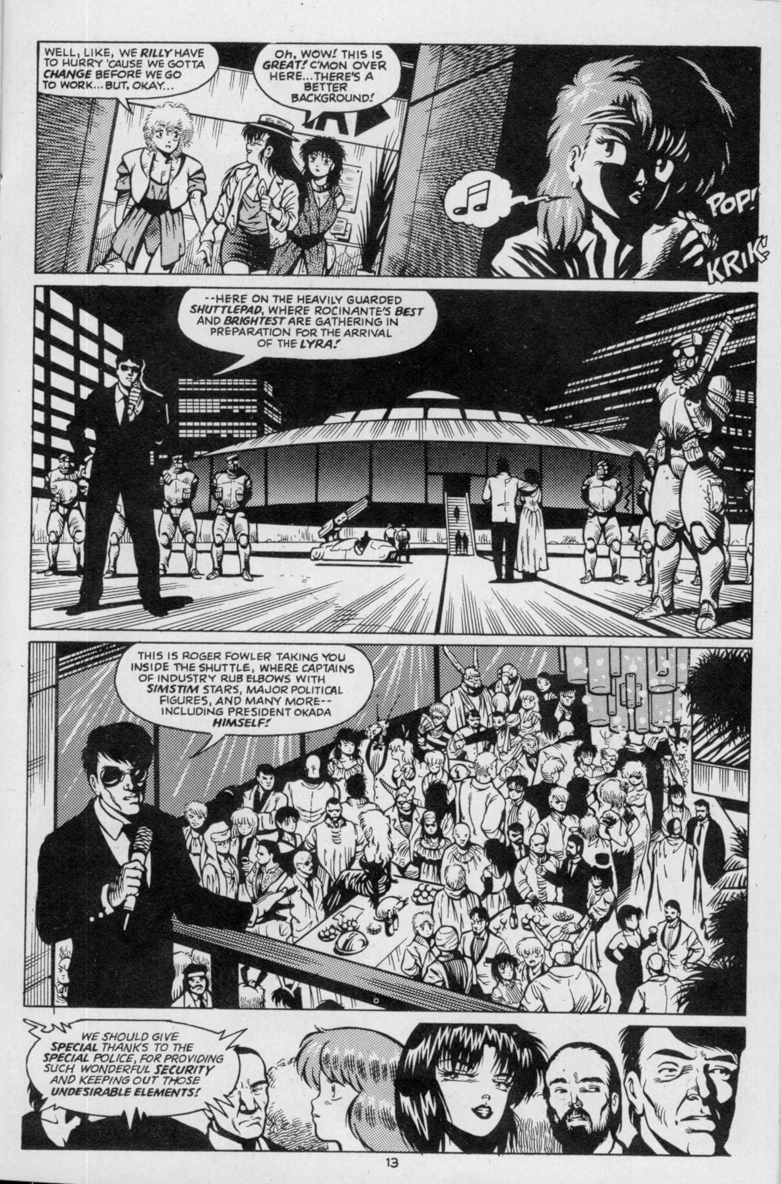 Read online Dirty Pair II comic -  Issue #3 - 15