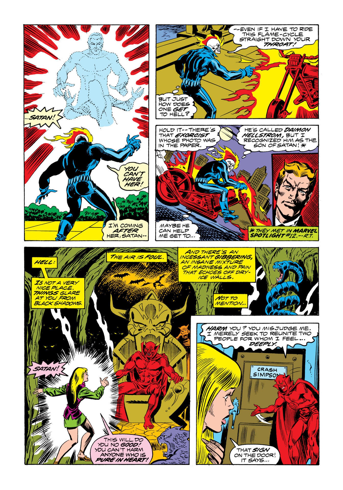 Read online Marvel Masterworks: Ghost Rider comic -  Issue # TPB 2 (Part 1) - 56