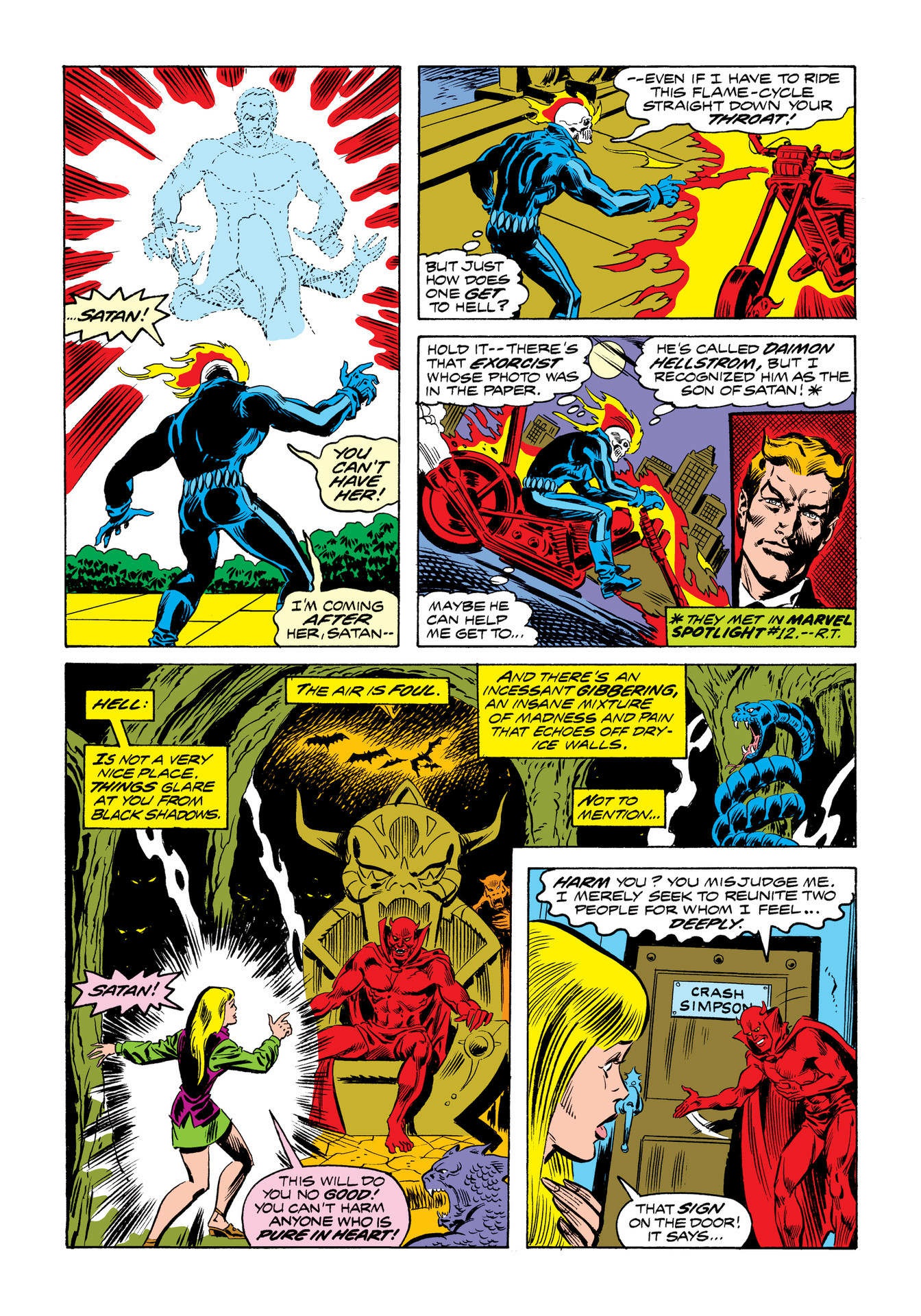 Read online Marvel Masterworks: Ghost Rider comic -  Issue # TPB 2 (Part 1) - 56