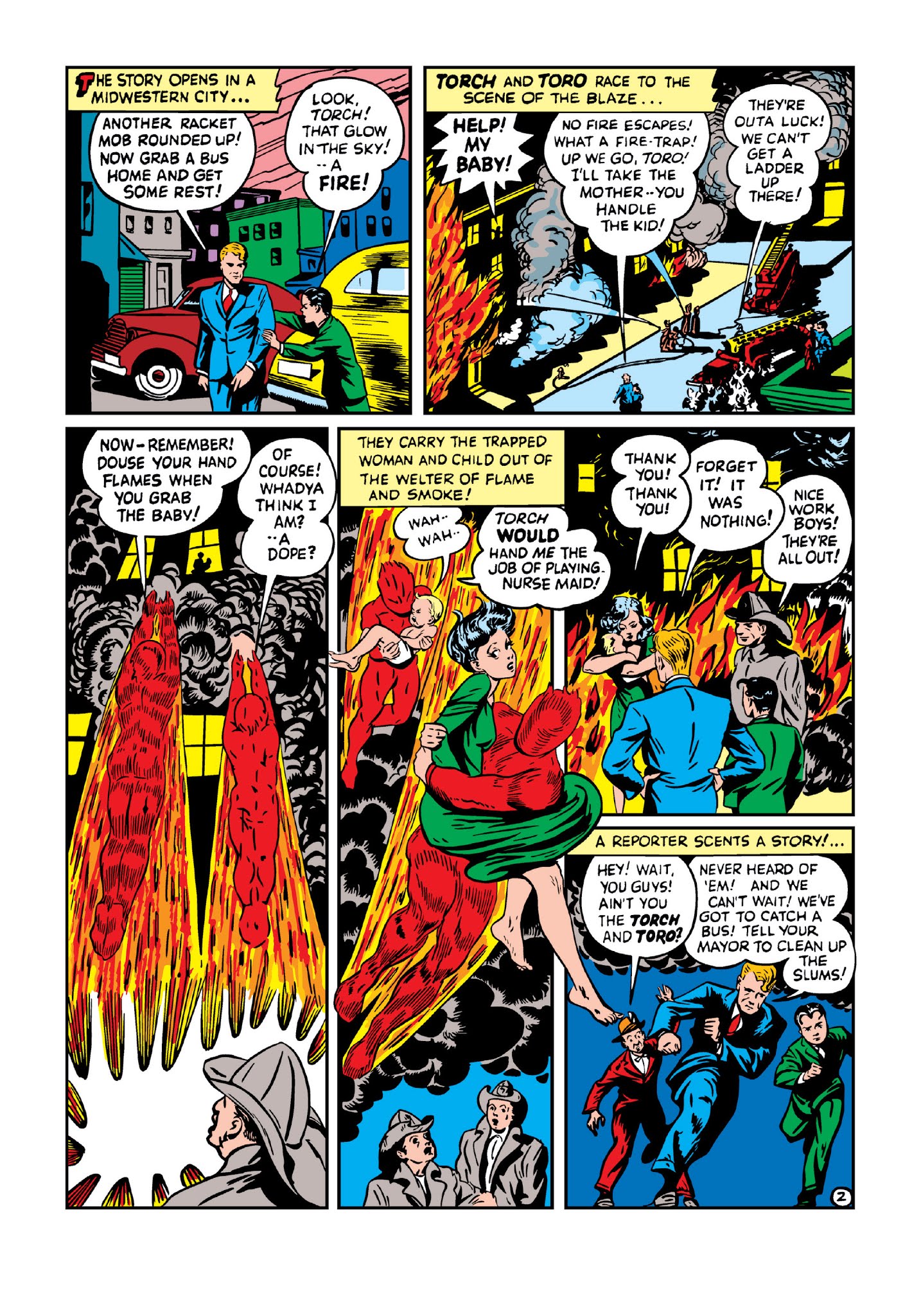 Read online Marvel Masterworks: Golden Age Human Torch comic -  Issue # TPB 3 (Part 1) - 11