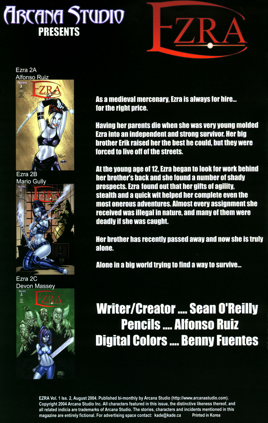 Read online Ezra comic -  Issue #2 - 2
