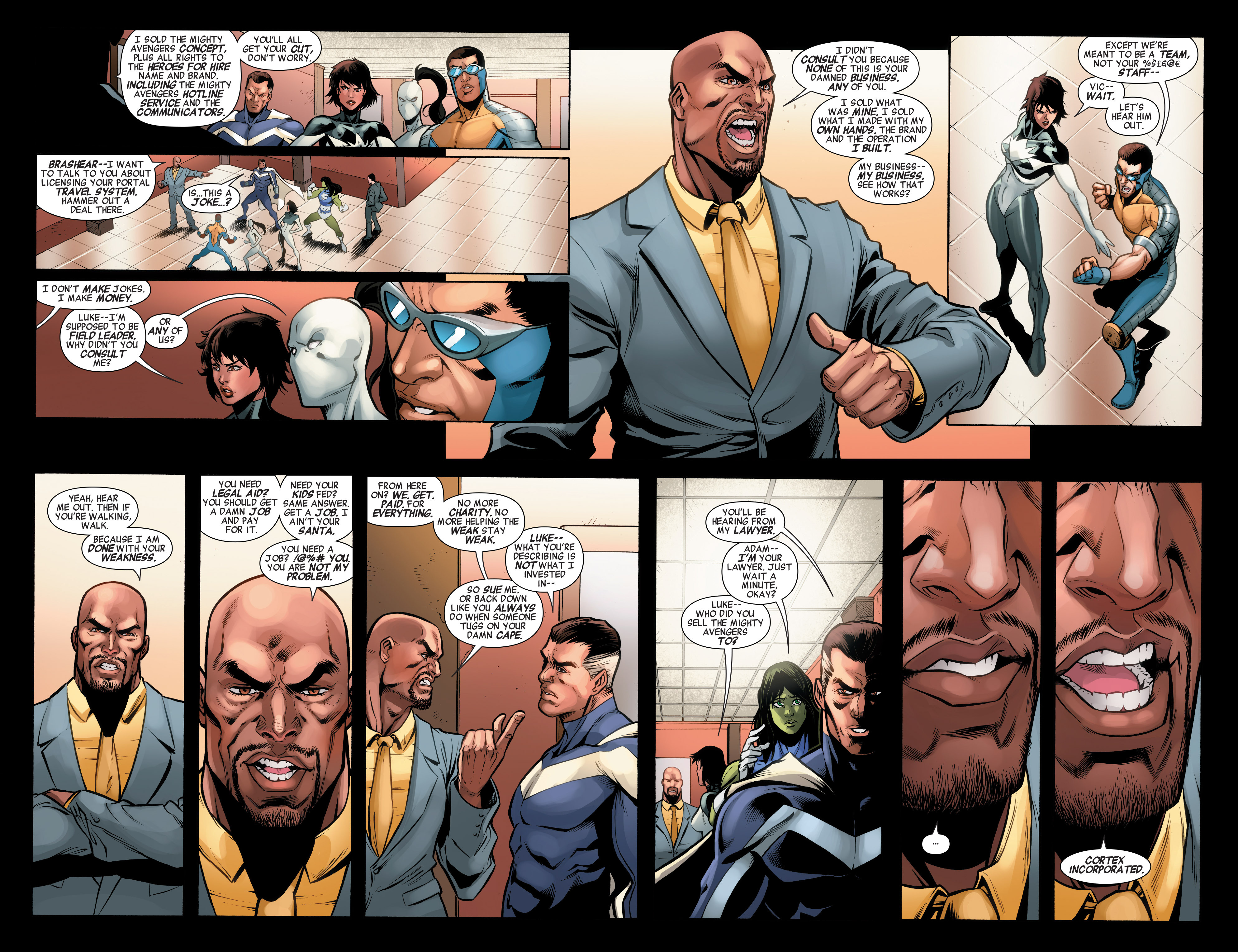 Read online Captain America and the Mighty Avengers comic -  Issue #2 - 16
