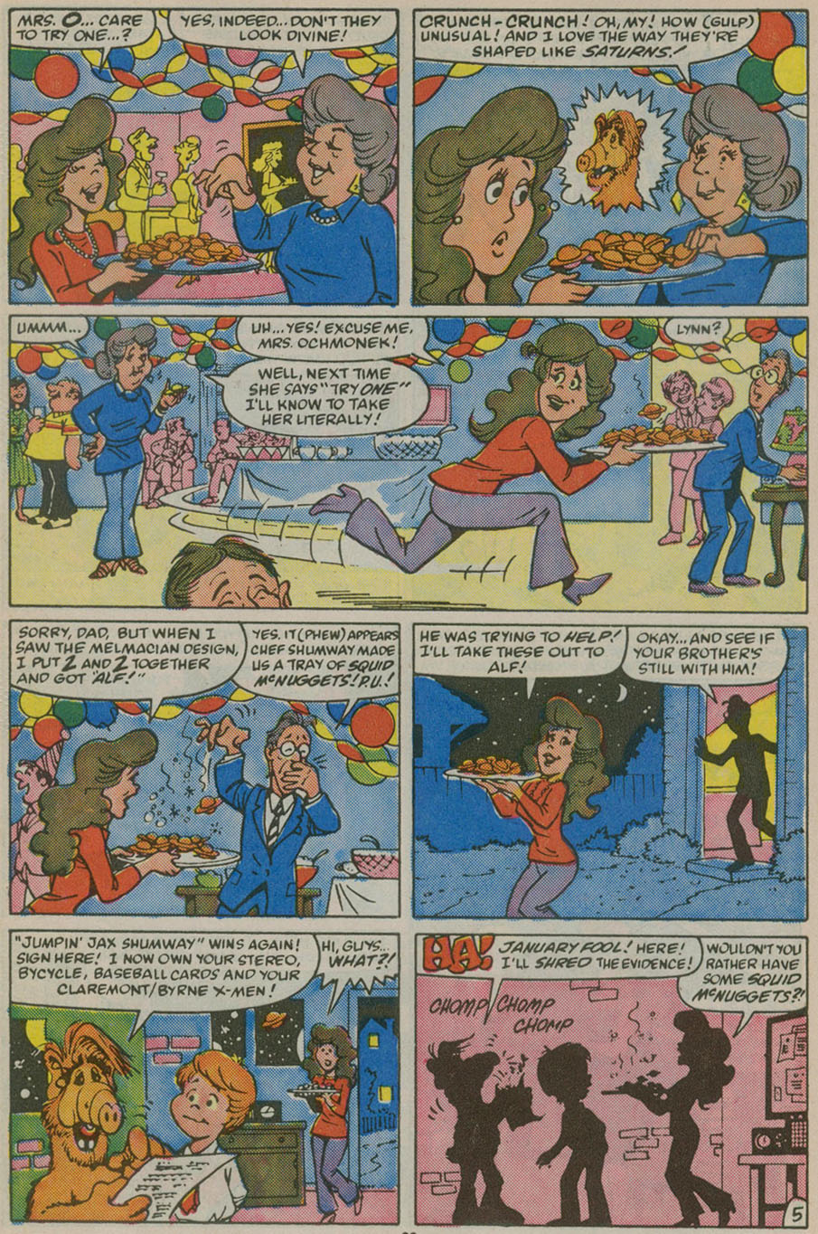 Read online ALF Holiday Special comic -  Issue #1 - 54