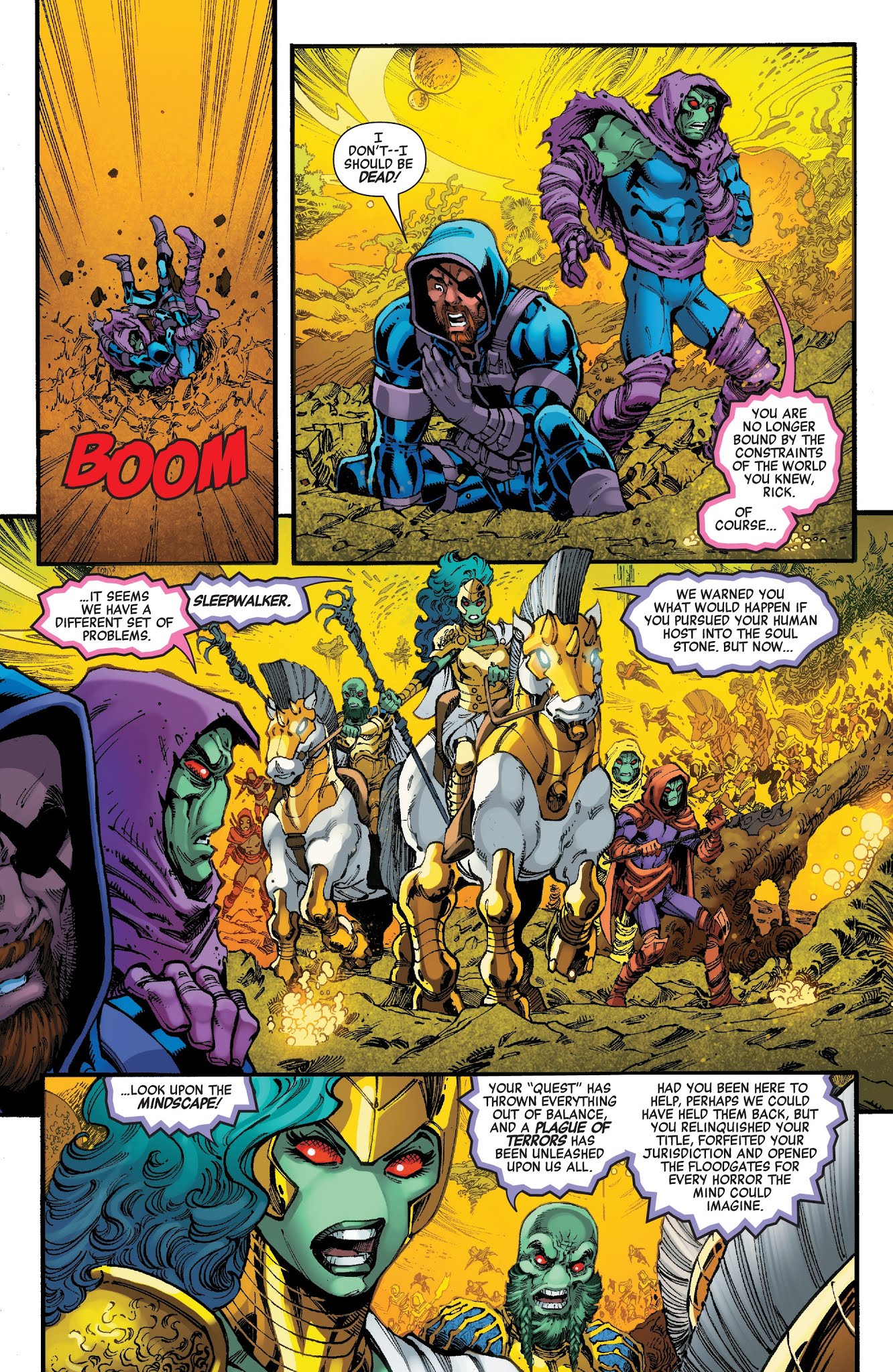 Read online Infinity Wars: Sleepwalker comic -  Issue #4 - 7