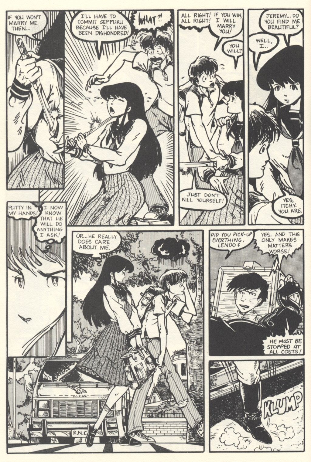 Read online Ninja High School (1988) comic -  Issue # TPB - 40