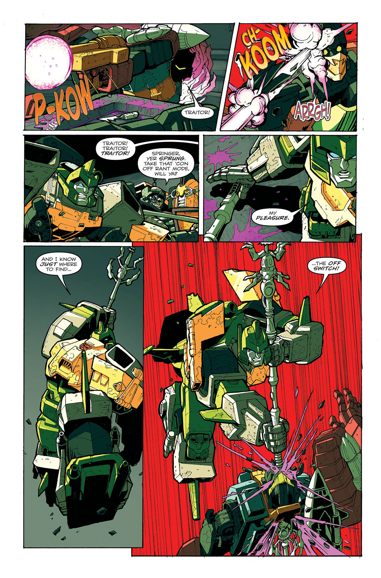 Read online Transformers: Last Stand of The Wreckers comic -  Issue #4 - 22