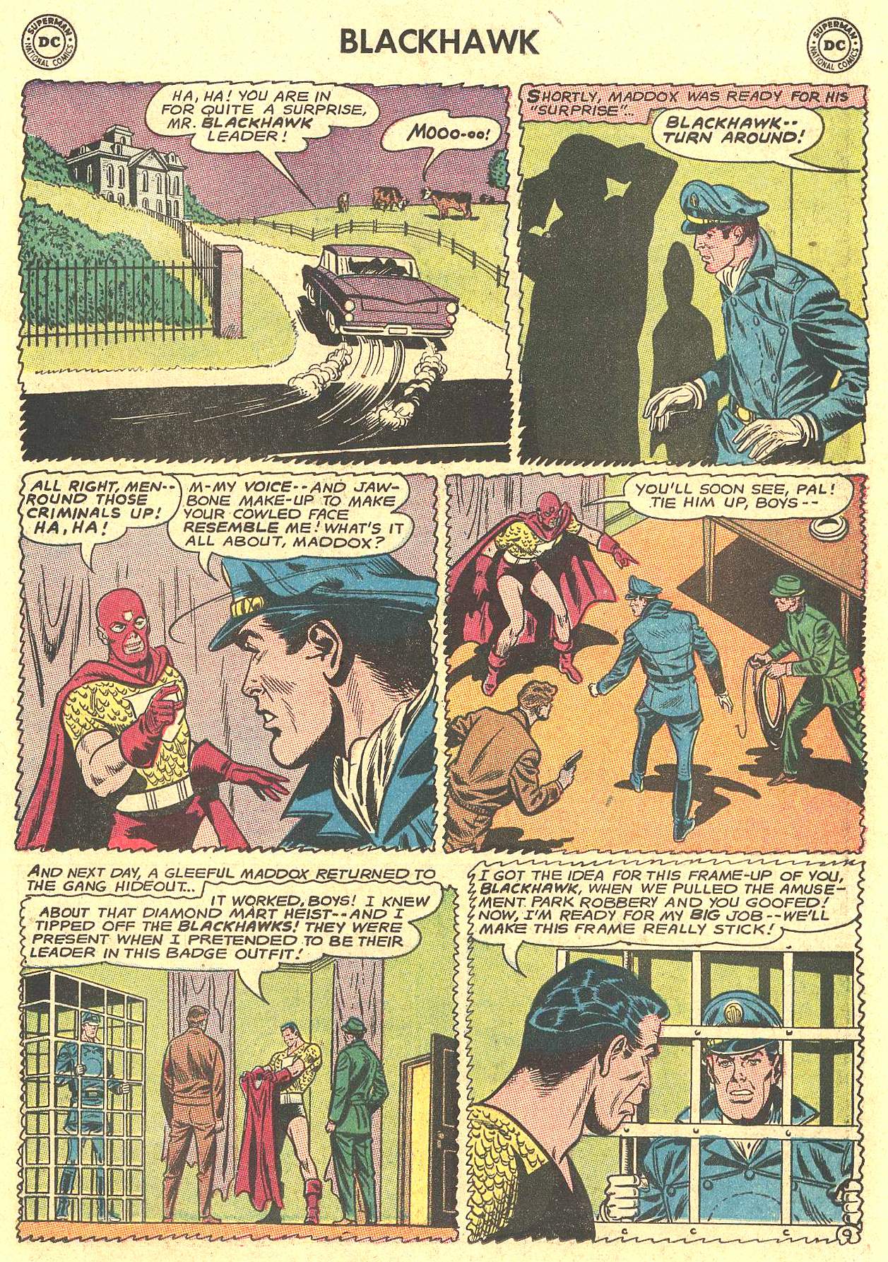 Read online Blackhawk (1957) comic -  Issue #194 - 28