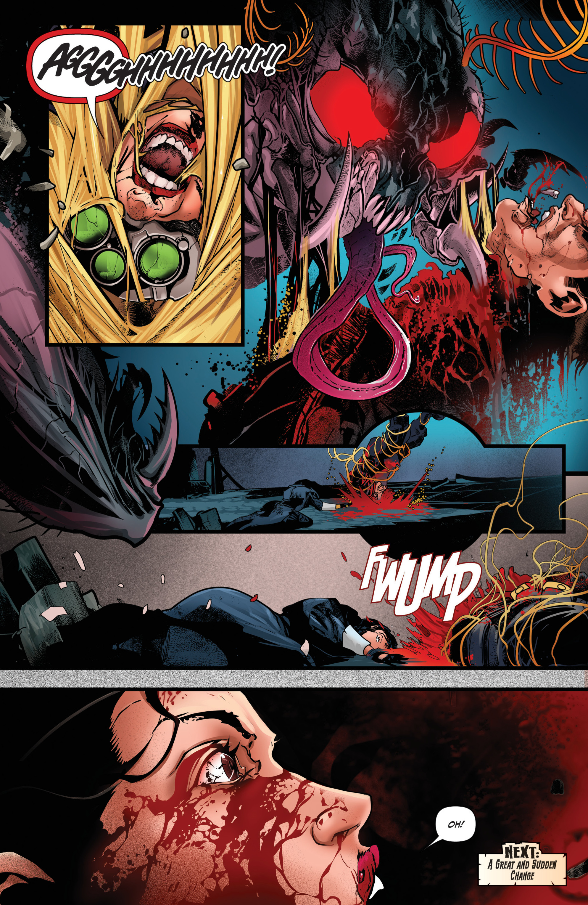 Read online Van Helsing vs Frankenstein comic -  Issue #1 - 23