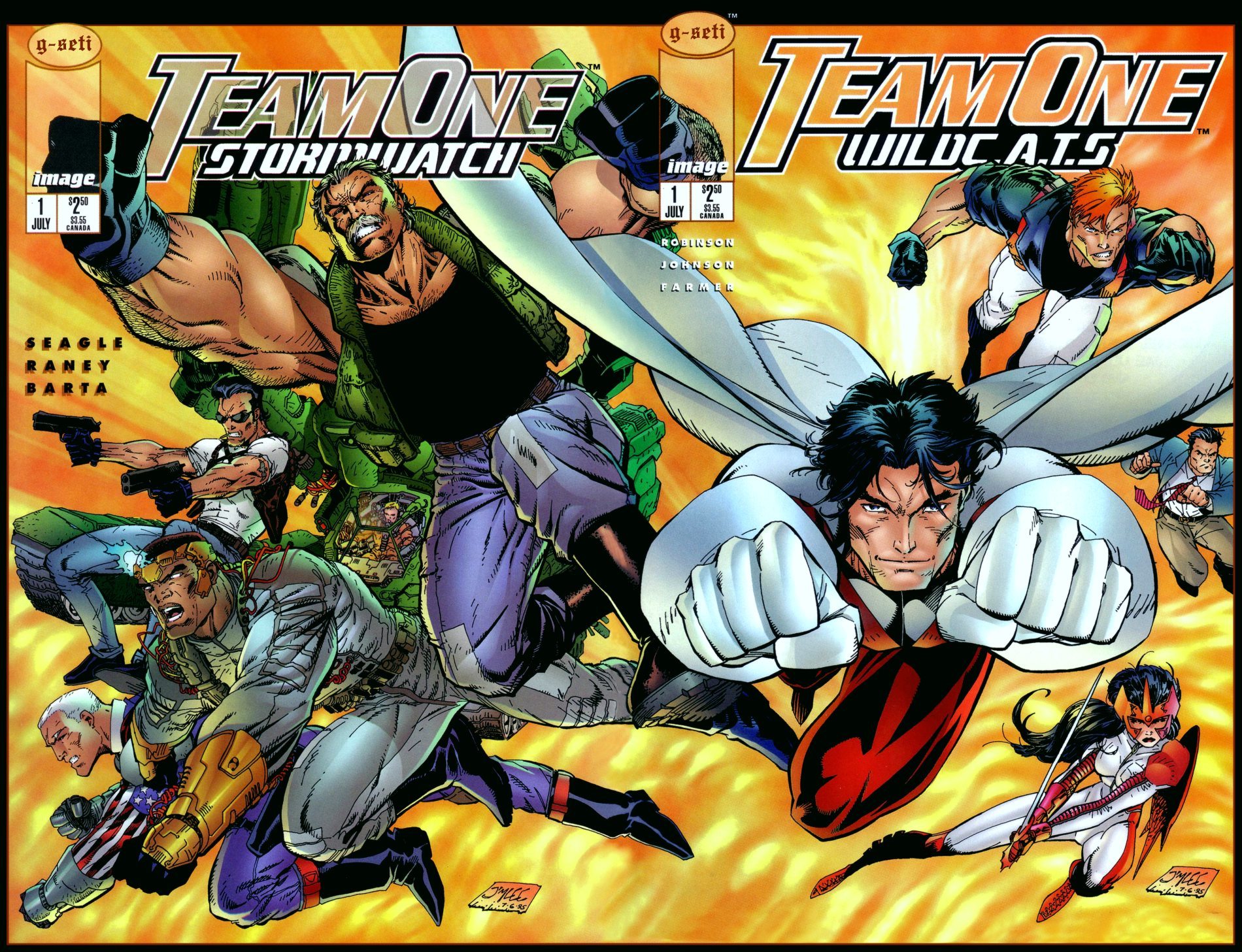 Read online Team One: WildC.A.T.s comic -  Issue #1 - 2