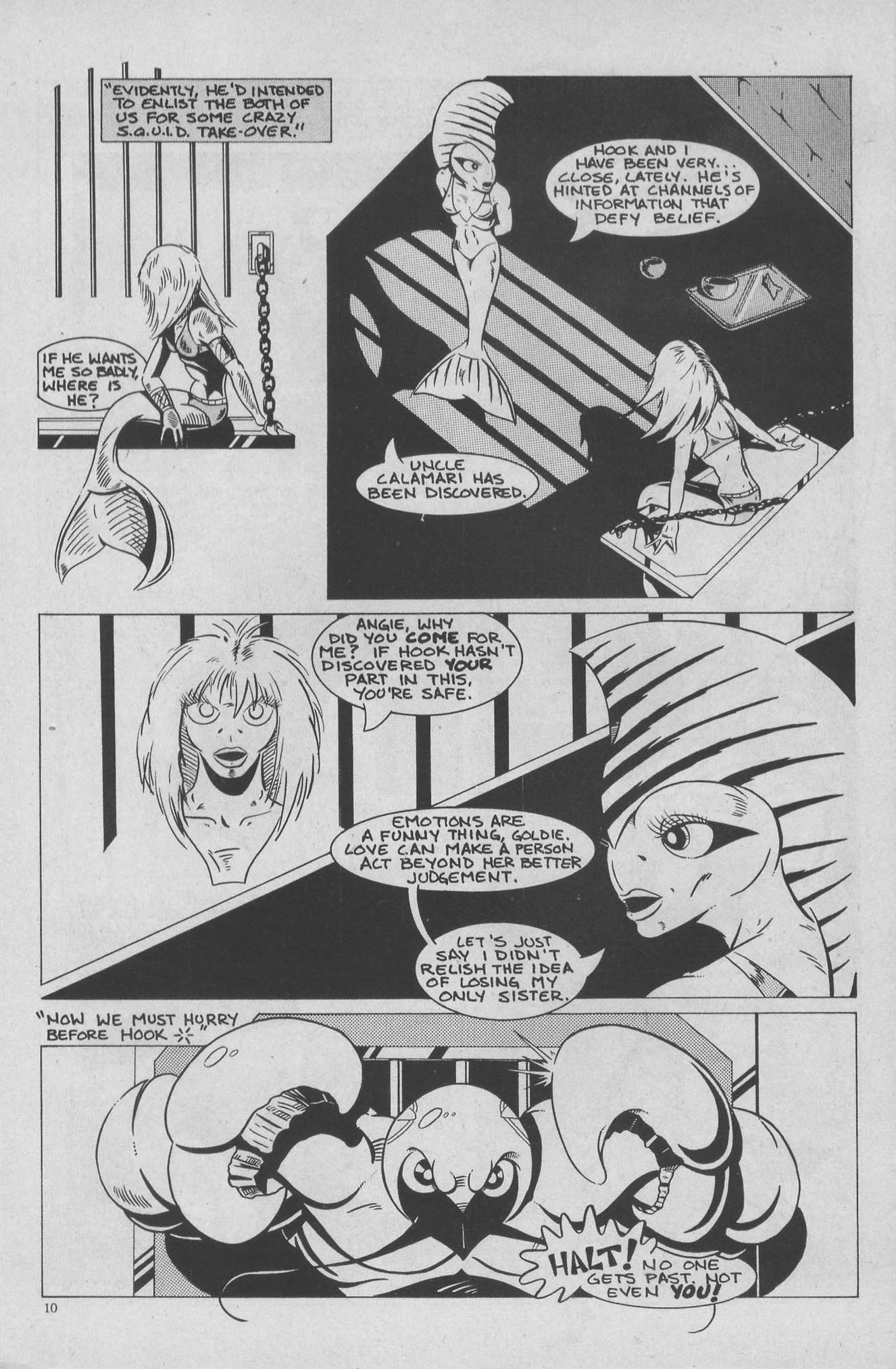 Read online The Fish Police comic -  Issue #3 - 12