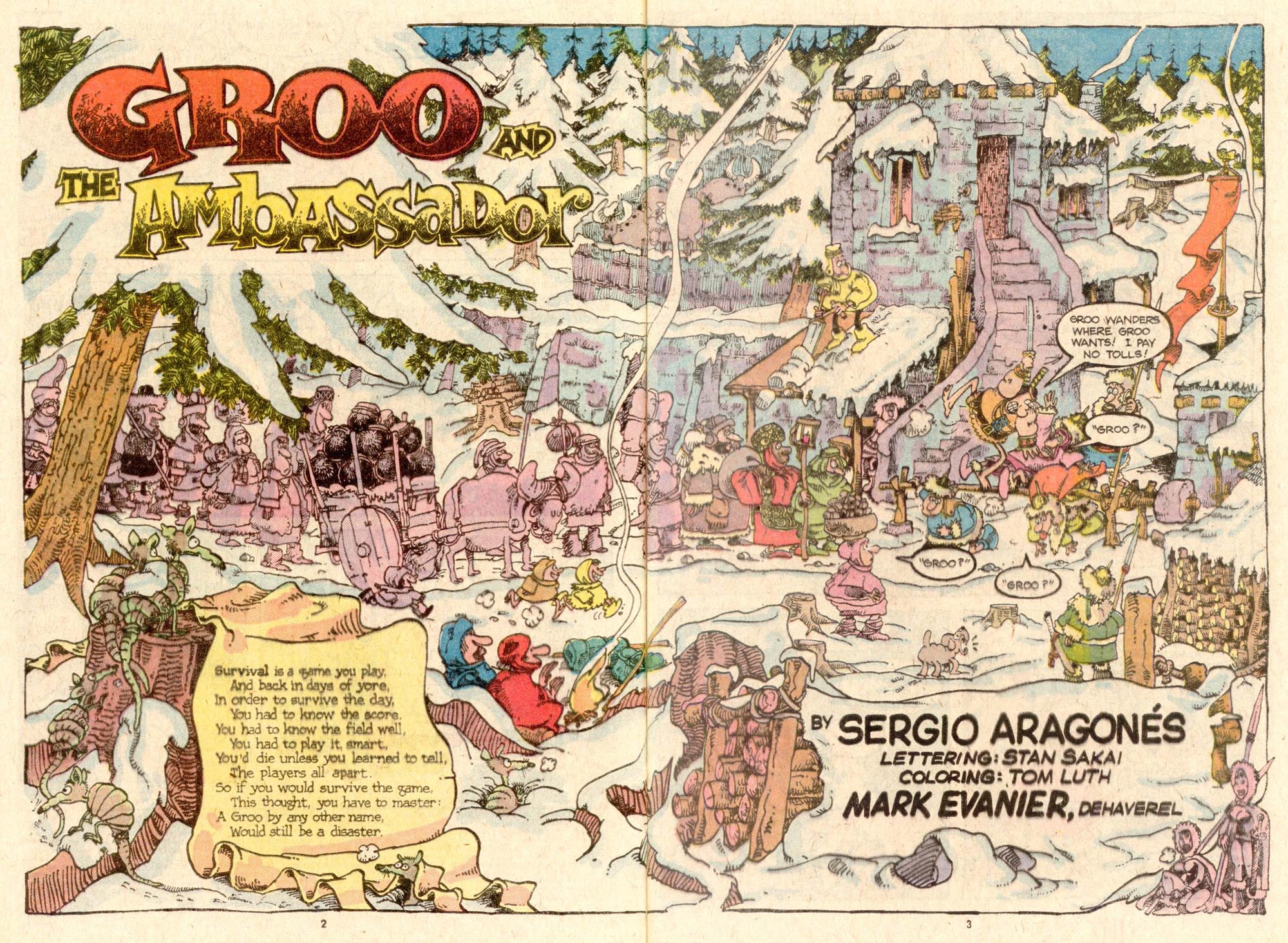 Read online Sergio Aragonés Groo the Wanderer comic -  Issue #22 - 3