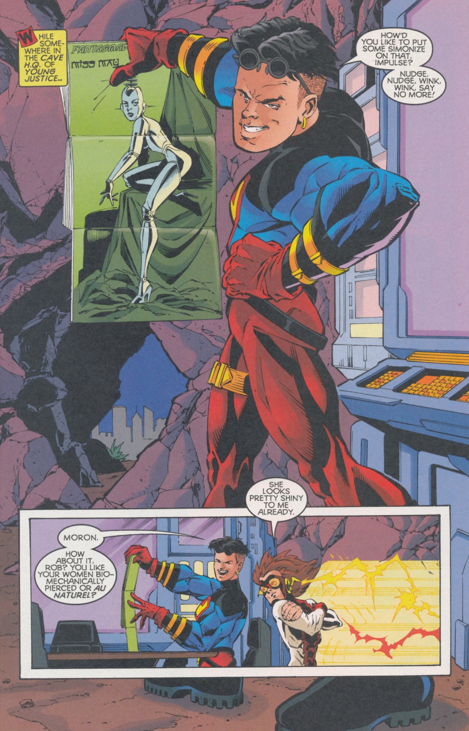 Read online Young Justice in No Man's Land comic -  Issue # Full - 8