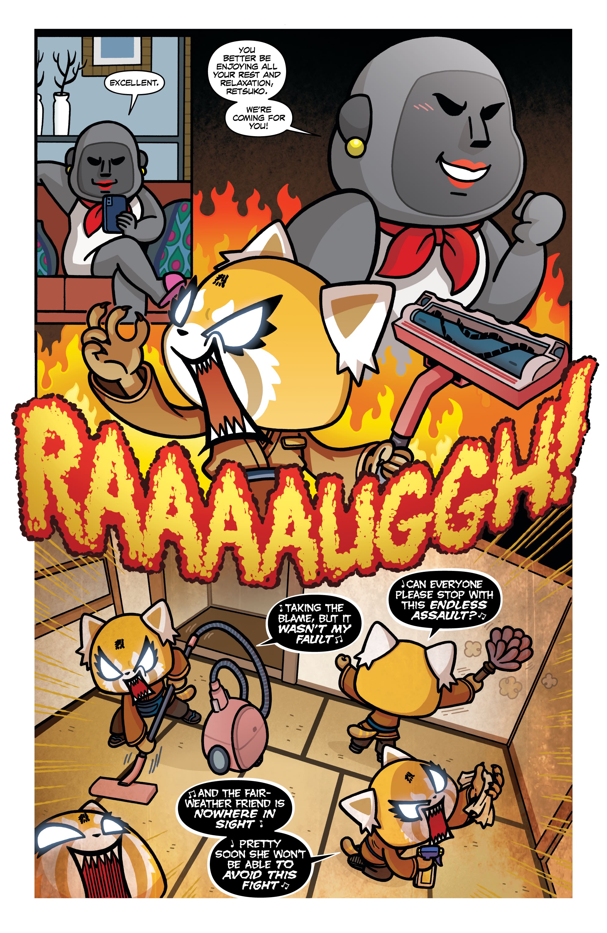 Read online Aggretsuko: Out of Office comic -  Issue #2 - 10