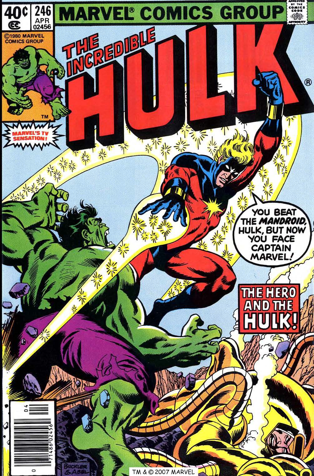 Read online The Incredible Hulk (1968) comic -  Issue #246 - 1