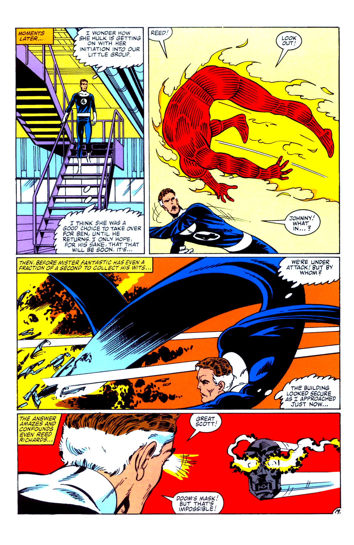 Read online Fantastic Four Visionaries: John Byrne comic -  Issue # TPB 5 - 22