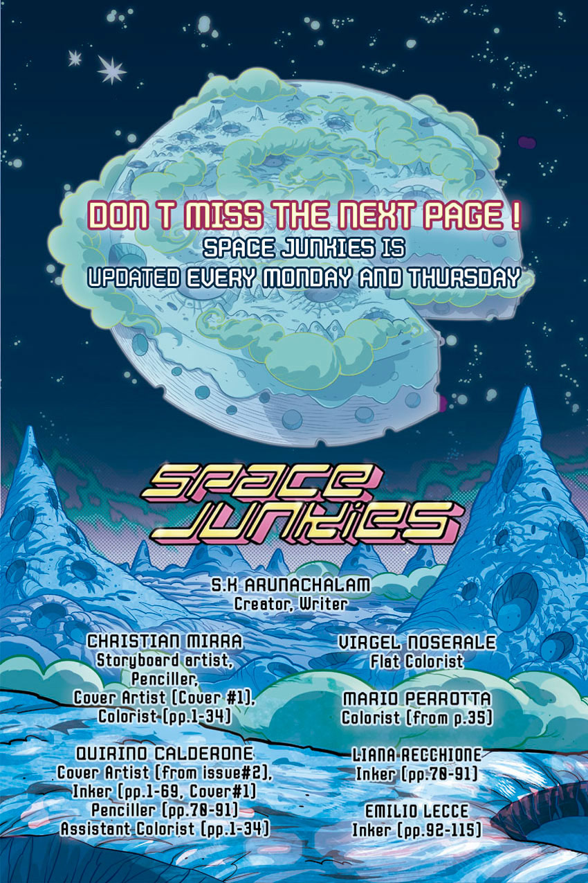 Read online Space Junkies comic -  Issue #1 - 25