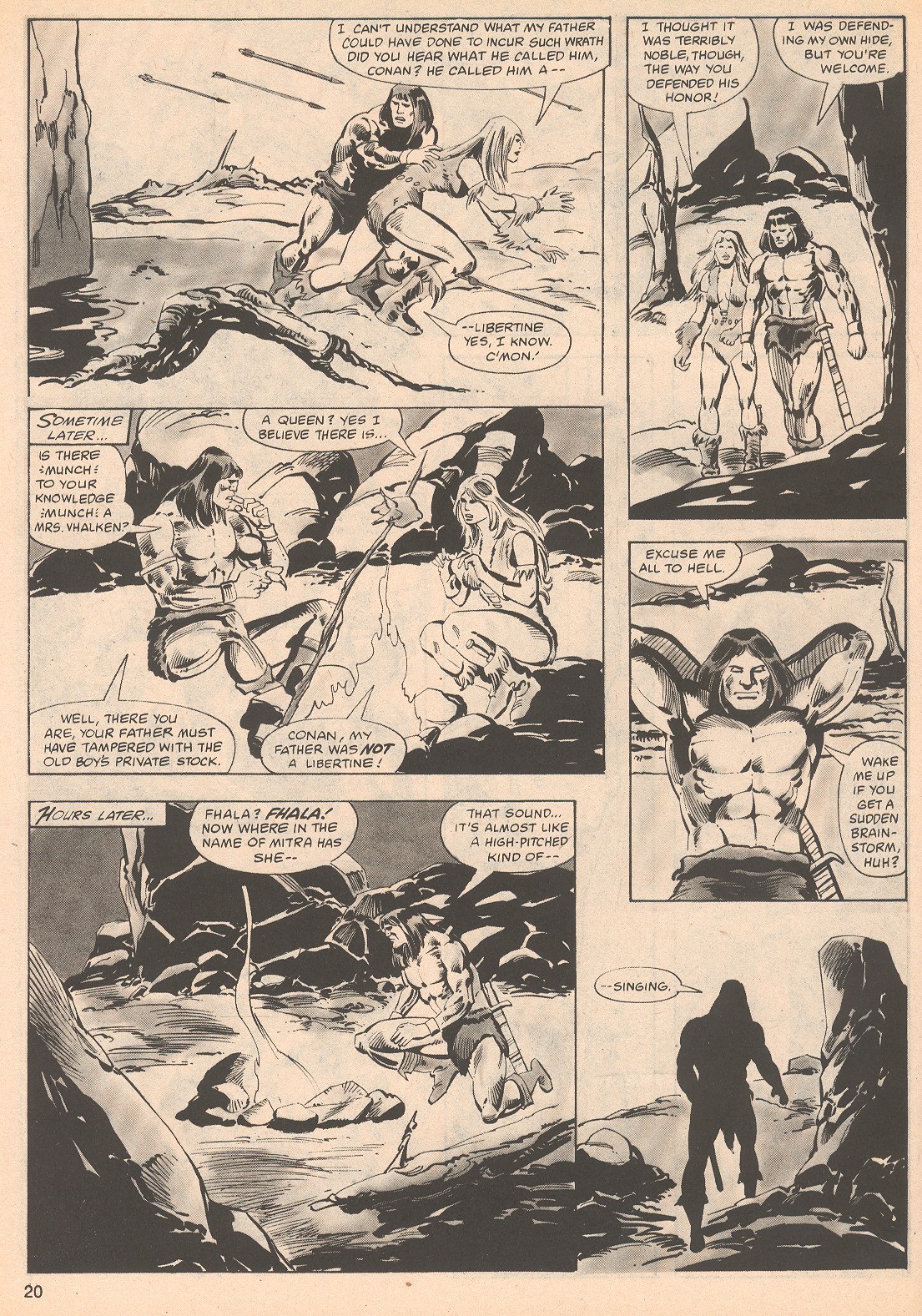 Read online The Savage Sword Of Conan comic -  Issue #70 - 20
