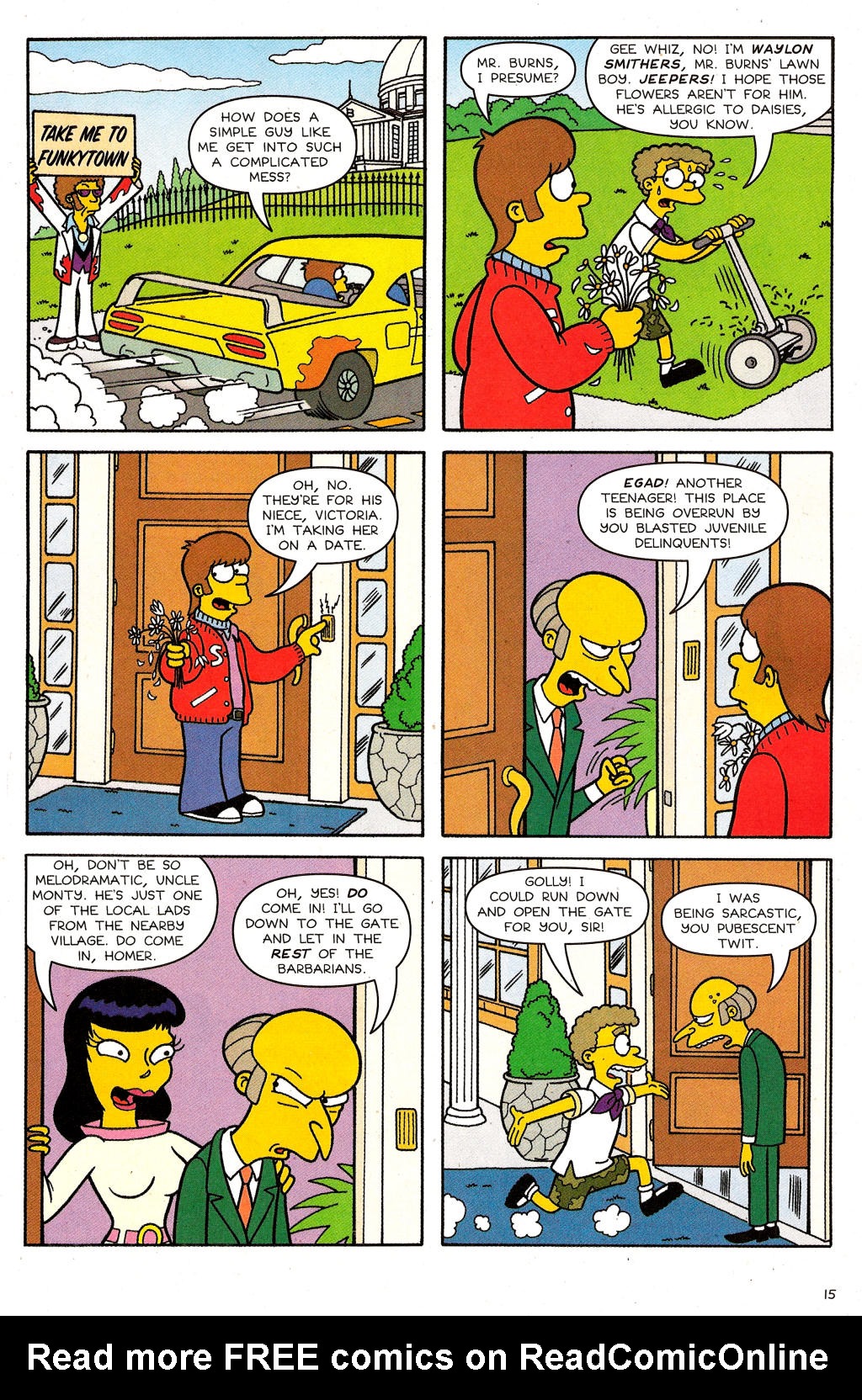 Read online Simpsons Comics comic -  Issue #122 - 17