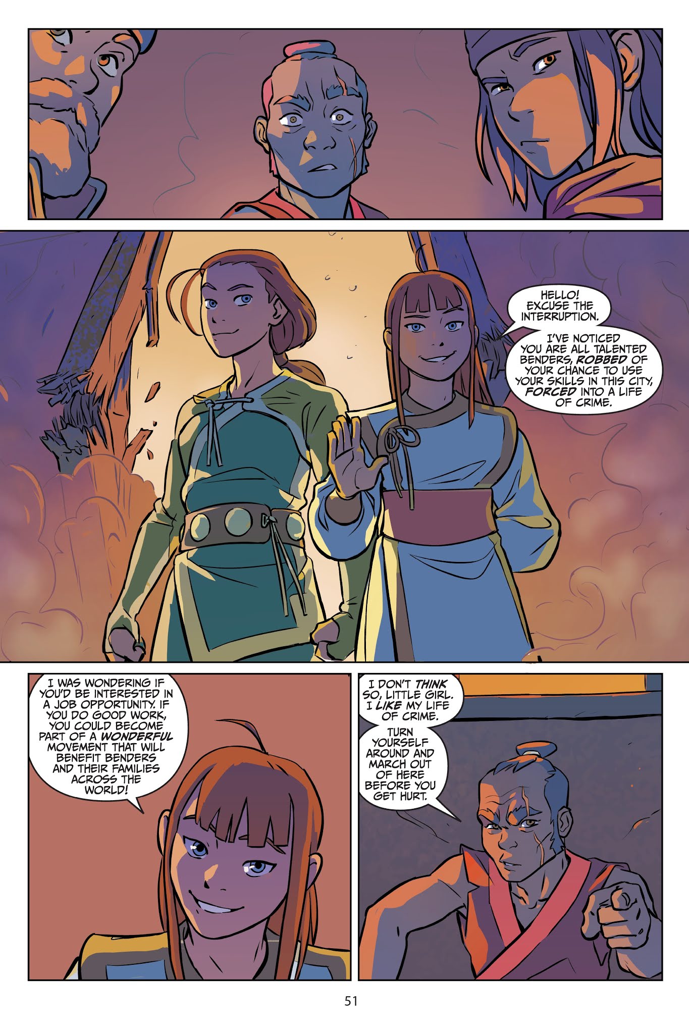 Read online Nickelodeon Avatar: The Last Airbender - Imbalance comic -  Issue # TPB 1 - 52