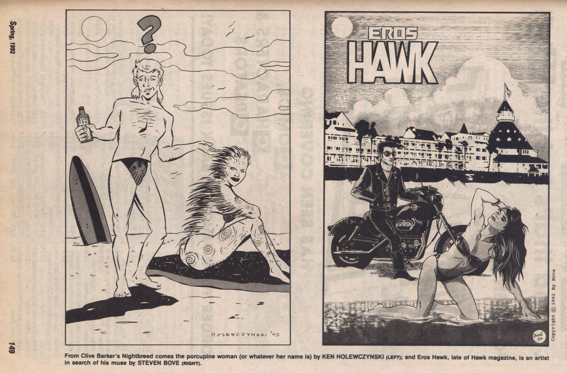 Read online Amazing Heroes Swimsuit Special comic -  Issue # TPB 3 - 148