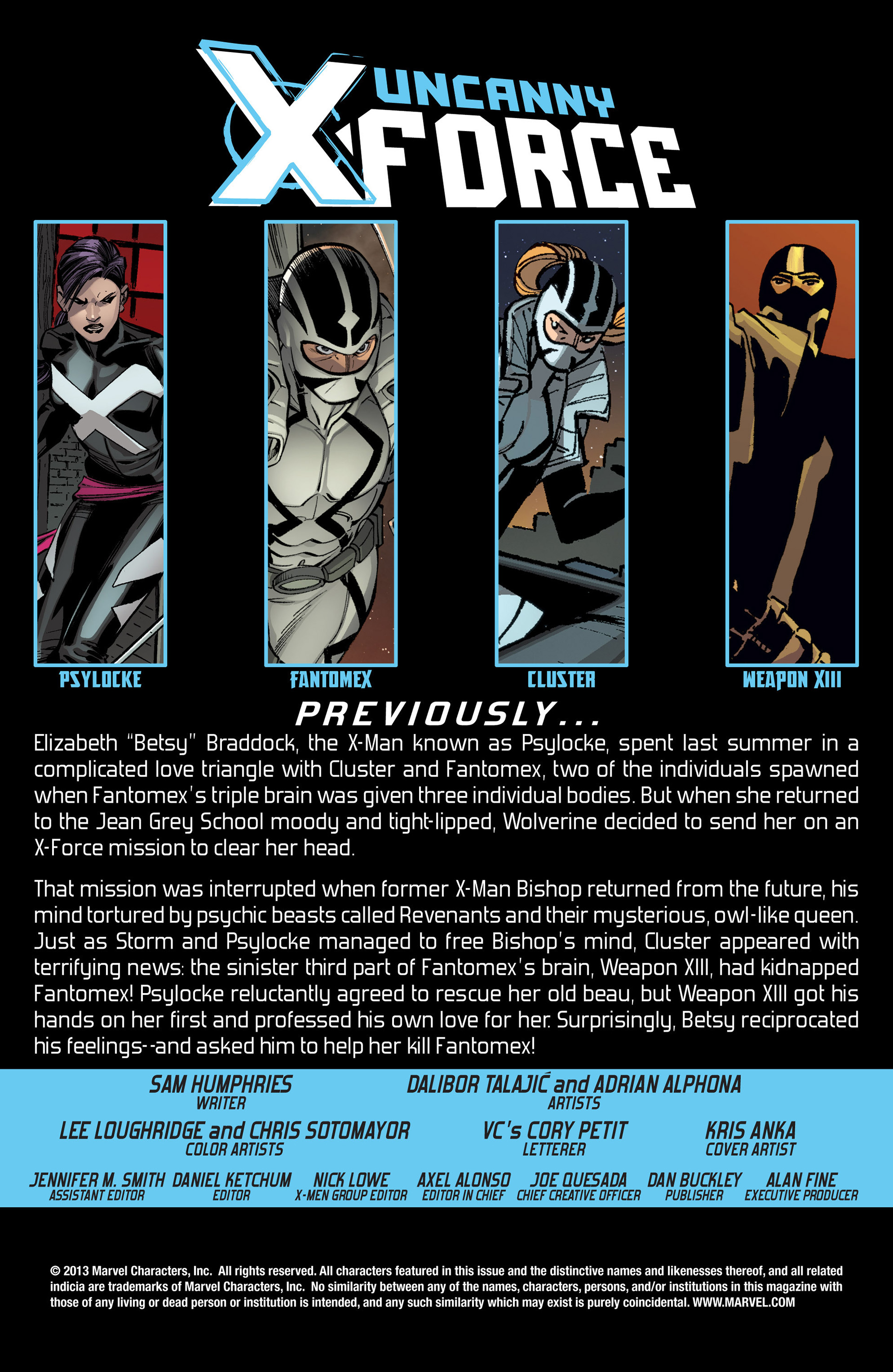 Read online Uncanny X-Force (2013) comic -  Issue #9 - 2
