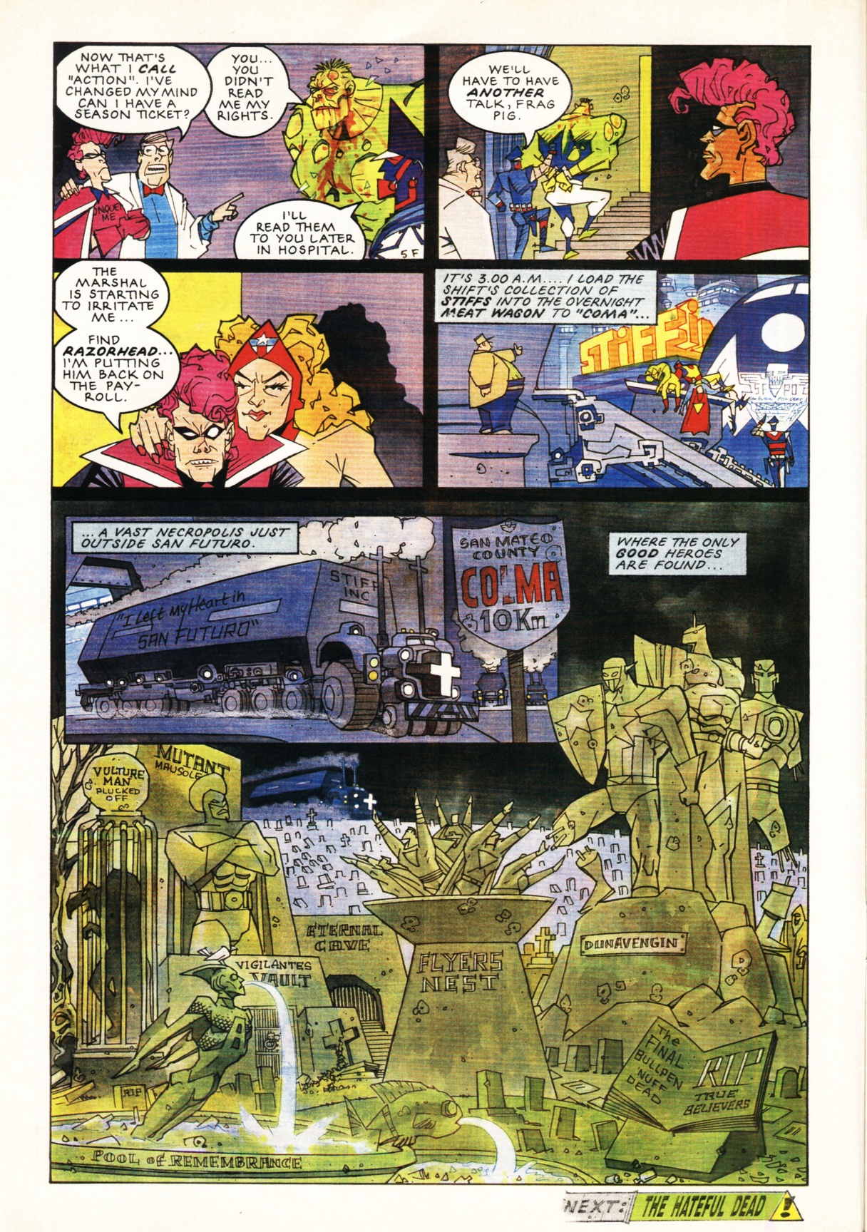 Read online Marshal Law: The Hateful Dead comic -  Issue # TPB - 19
