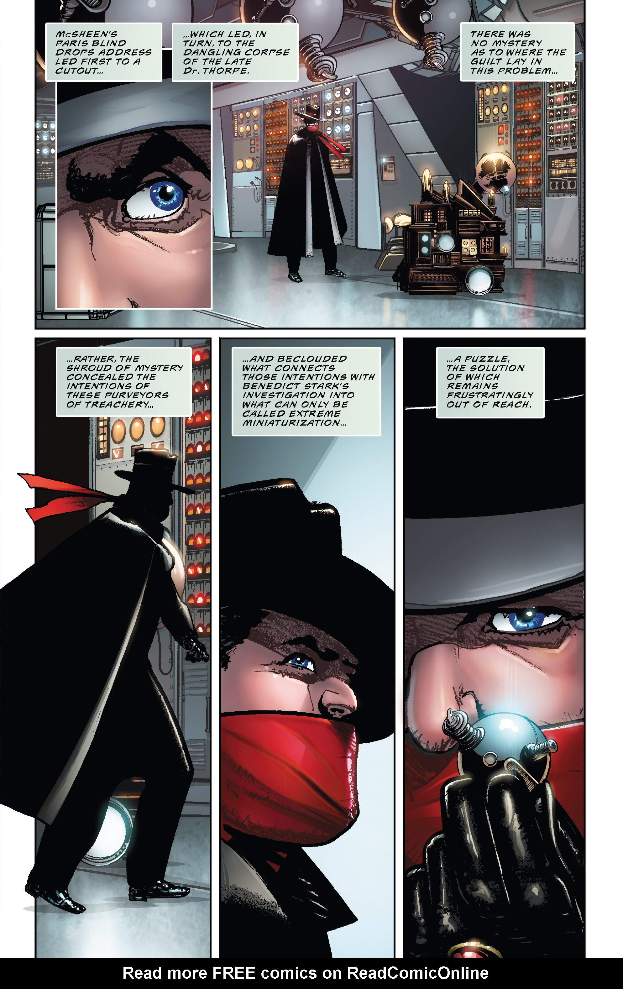 Read online The Shadow: Midnight in Moscow comic -  Issue #4 - 14