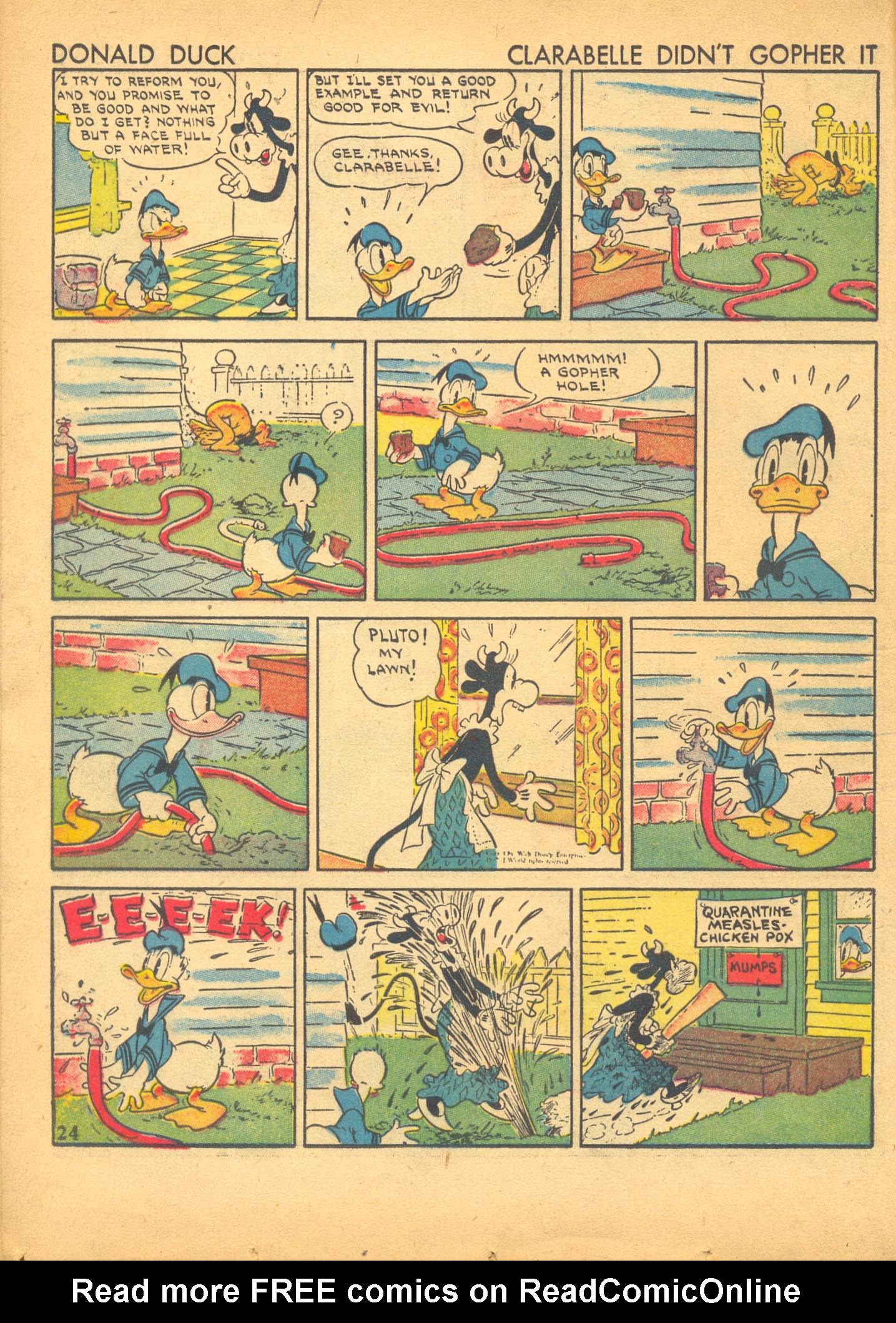 Read online Walt Disney's Comics and Stories comic -  Issue #6 - 26