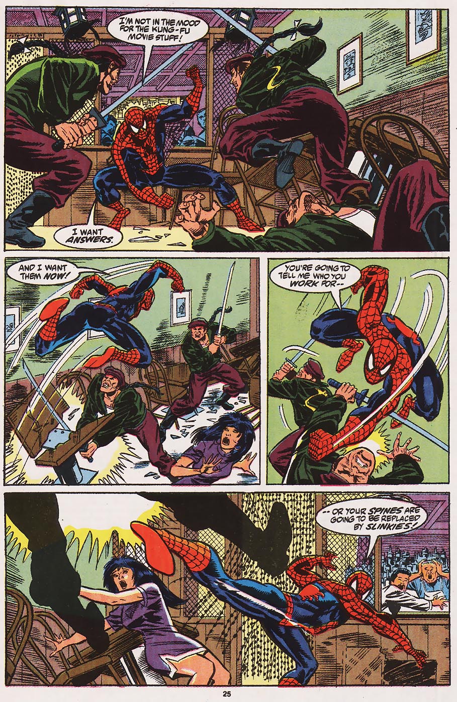 Read online Web of Spider-Man (1985) comic -  Issue #85 - 20