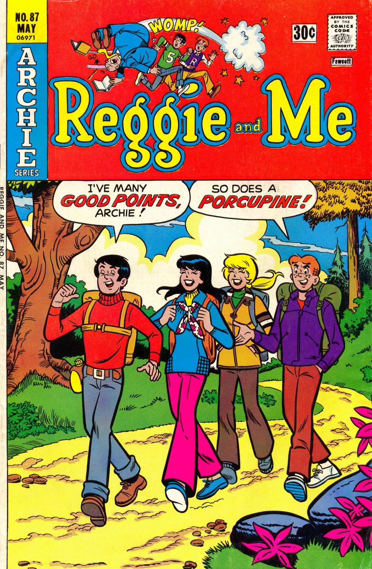 Read online Reggie and Me (1966) comic -  Issue #87 - 1
