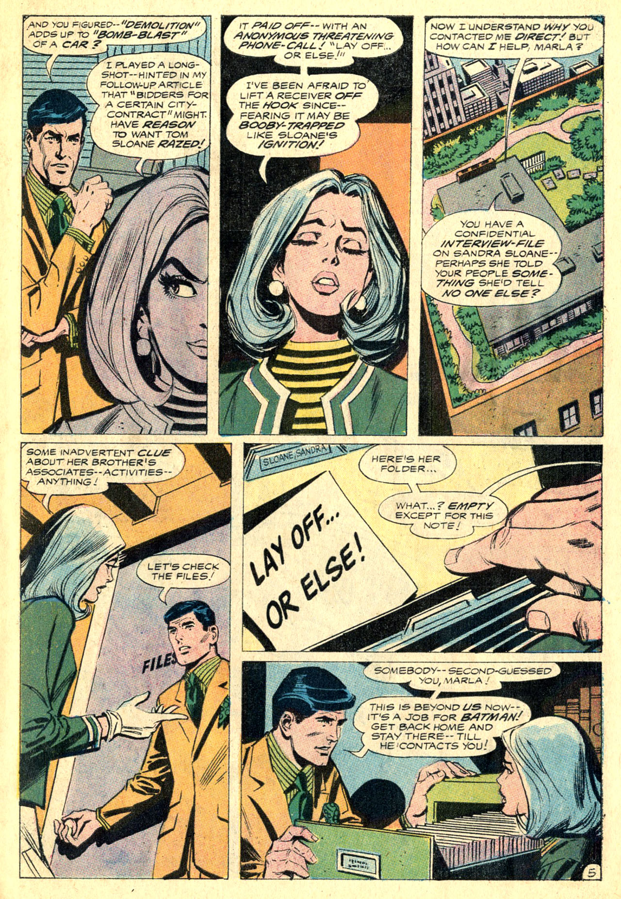 Read online Batman (1940) comic -  Issue #220 - 7