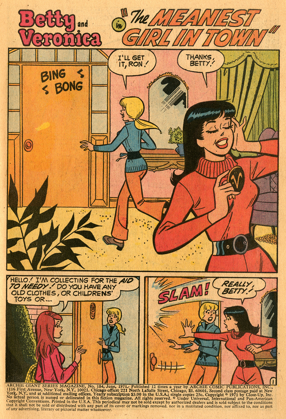 Read online Archie Giant Series Magazine comic -  Issue #184 - 3