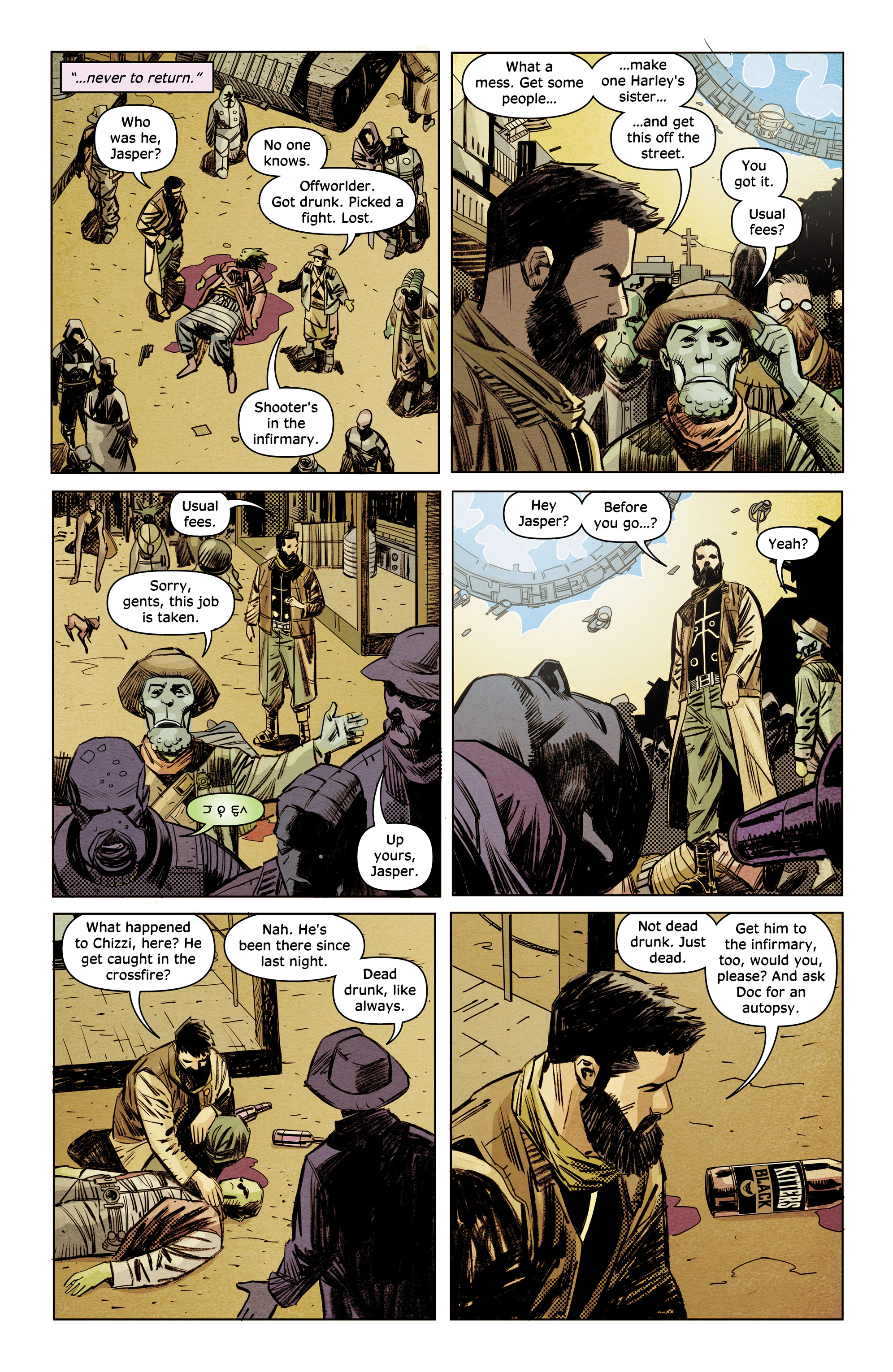 Read online Edgeworld: Sand comic -  Issue #4 - 5