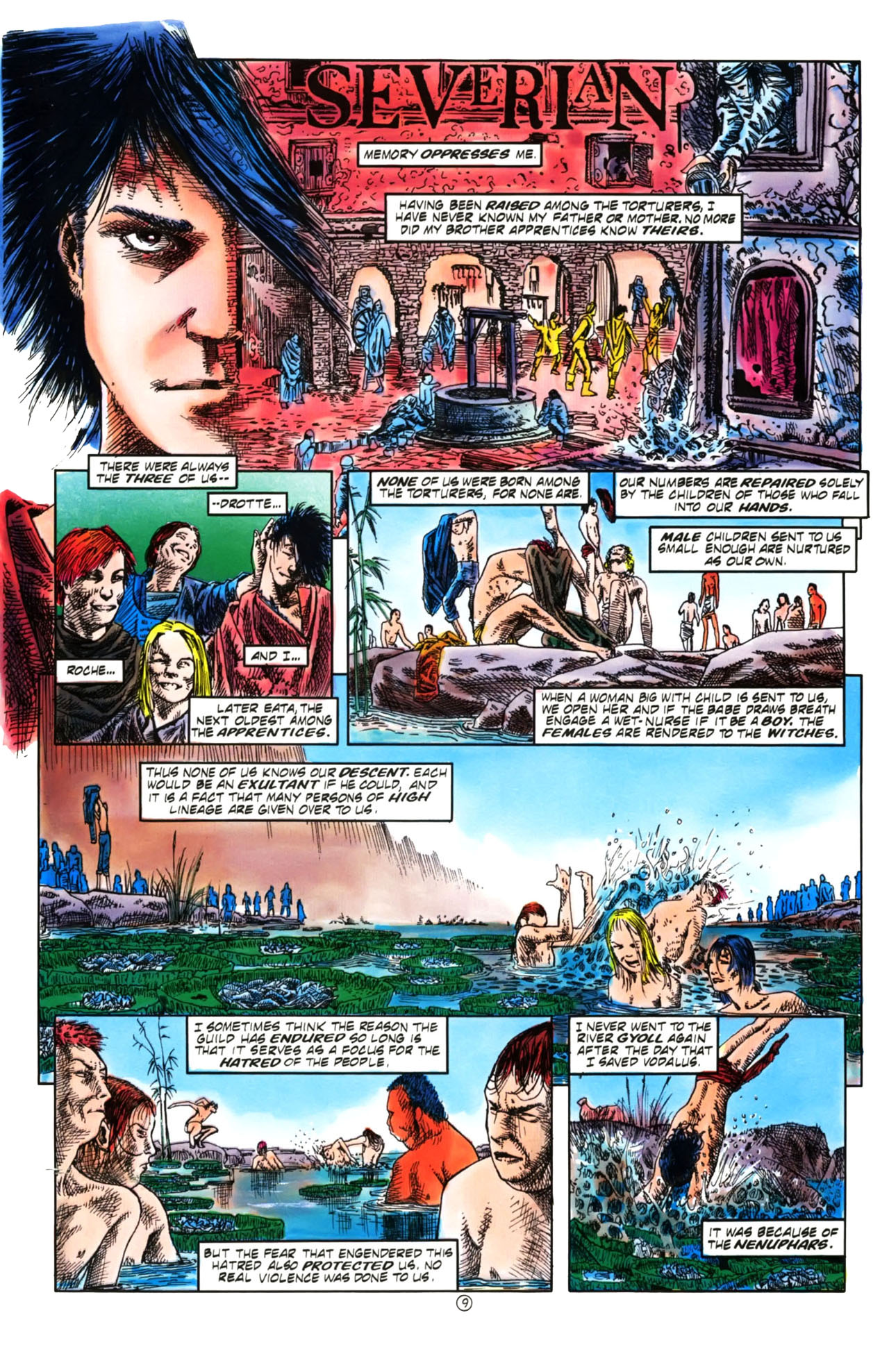 Read online Gene Wolfe's The Shadow Of The Torturer comic -  Issue #1 - 11