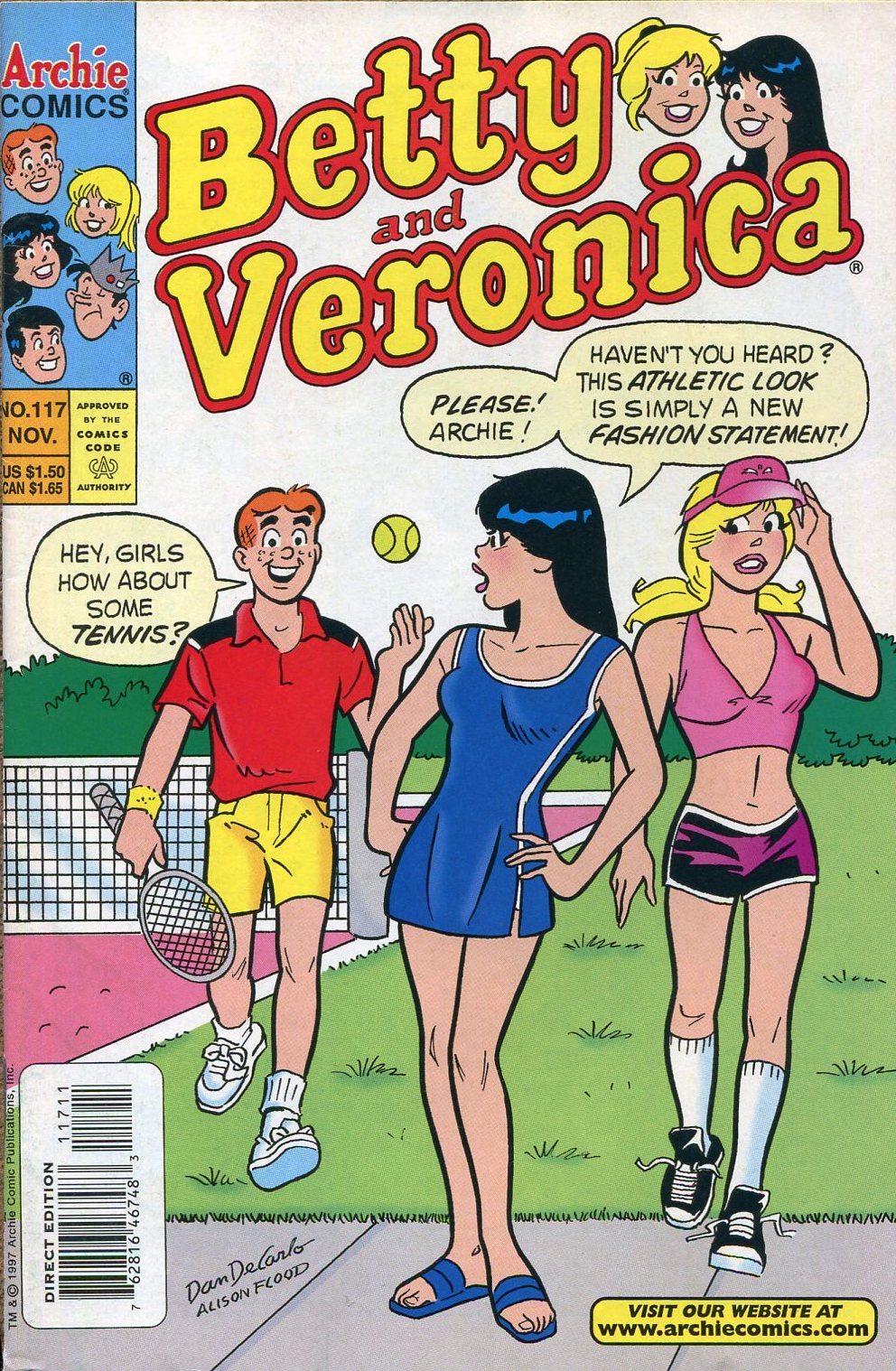 Read online Betty and Veronica (1987) comic -  Issue #117 - 1