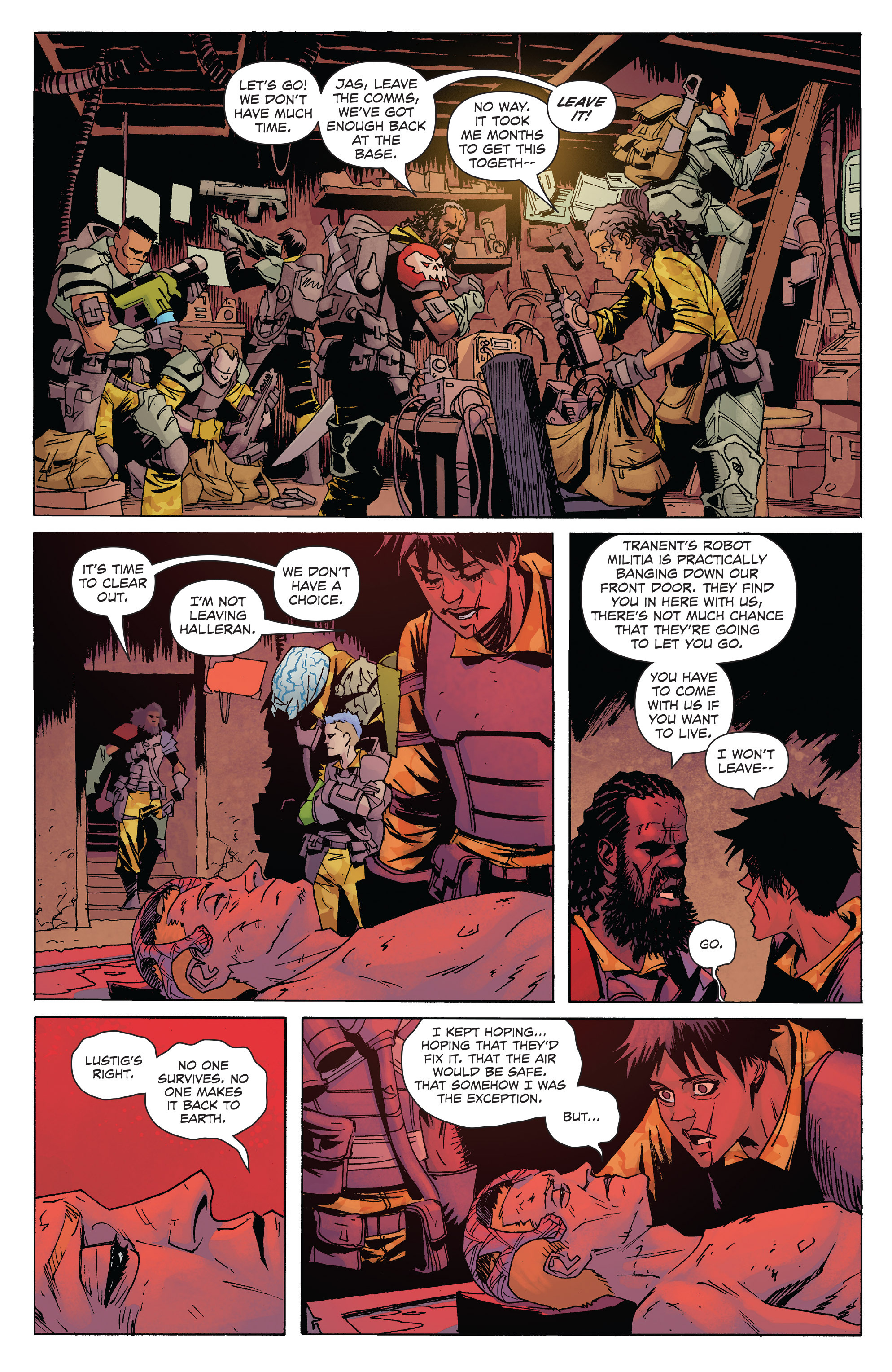 Read online Cluster comic -  Issue #3 - 17