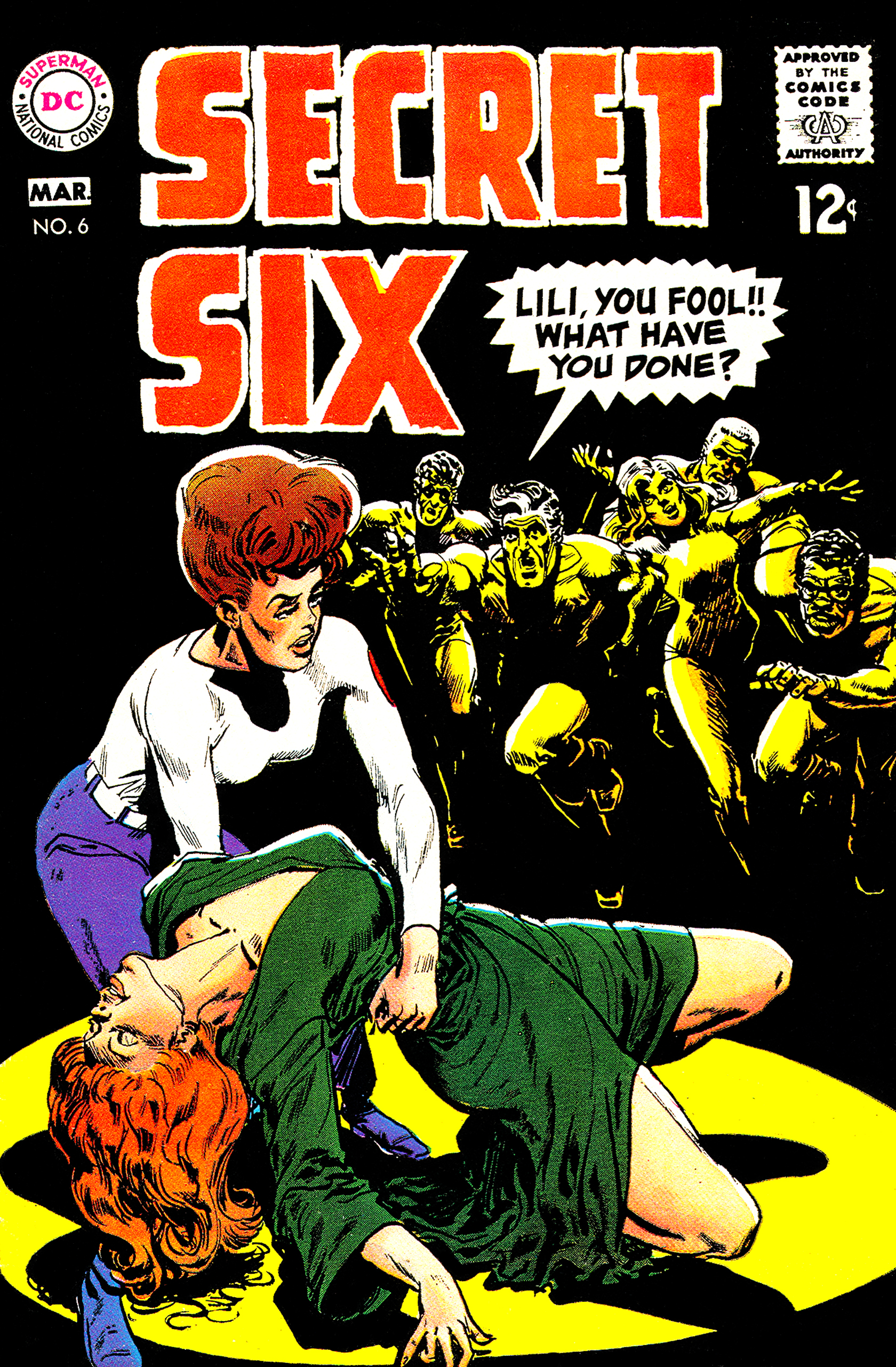 Read online Secret Six (1968) comic -  Issue #6 - 1