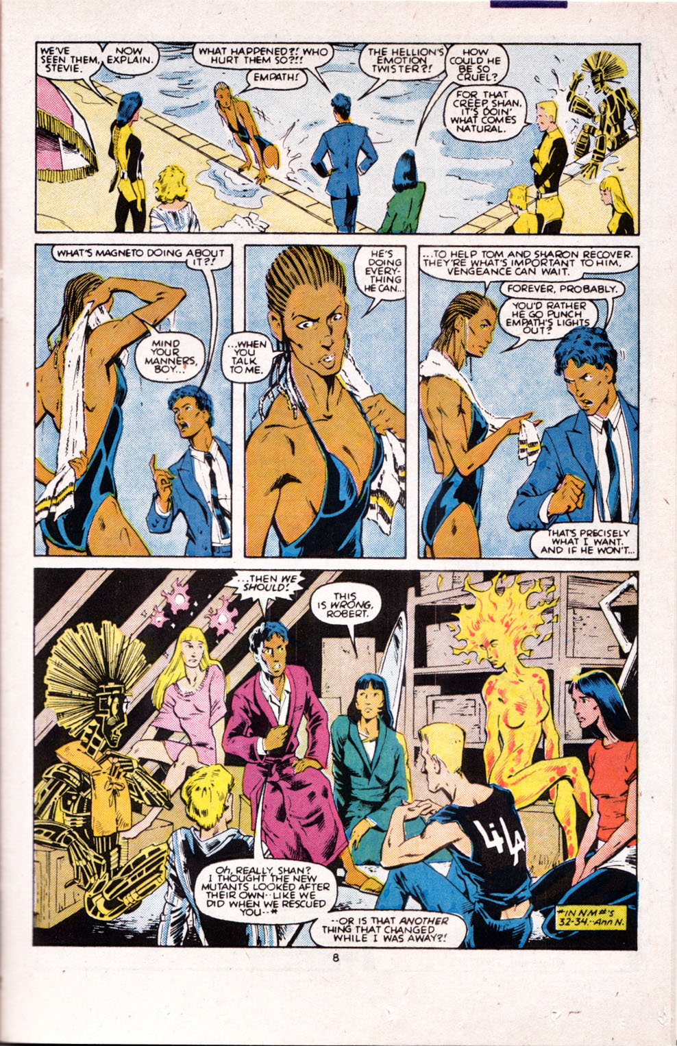 Read online The New Mutants comic -  Issue #43 - 9