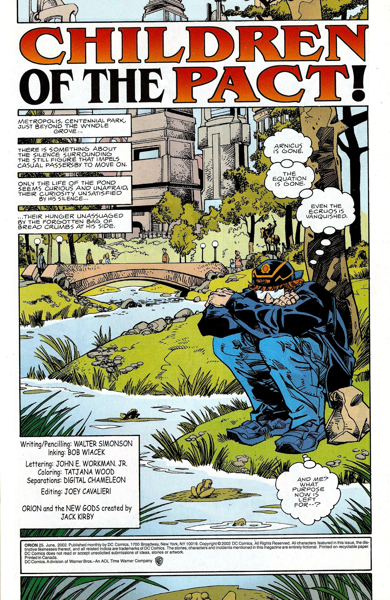 Read online Orion comic -  Issue #25 - 3