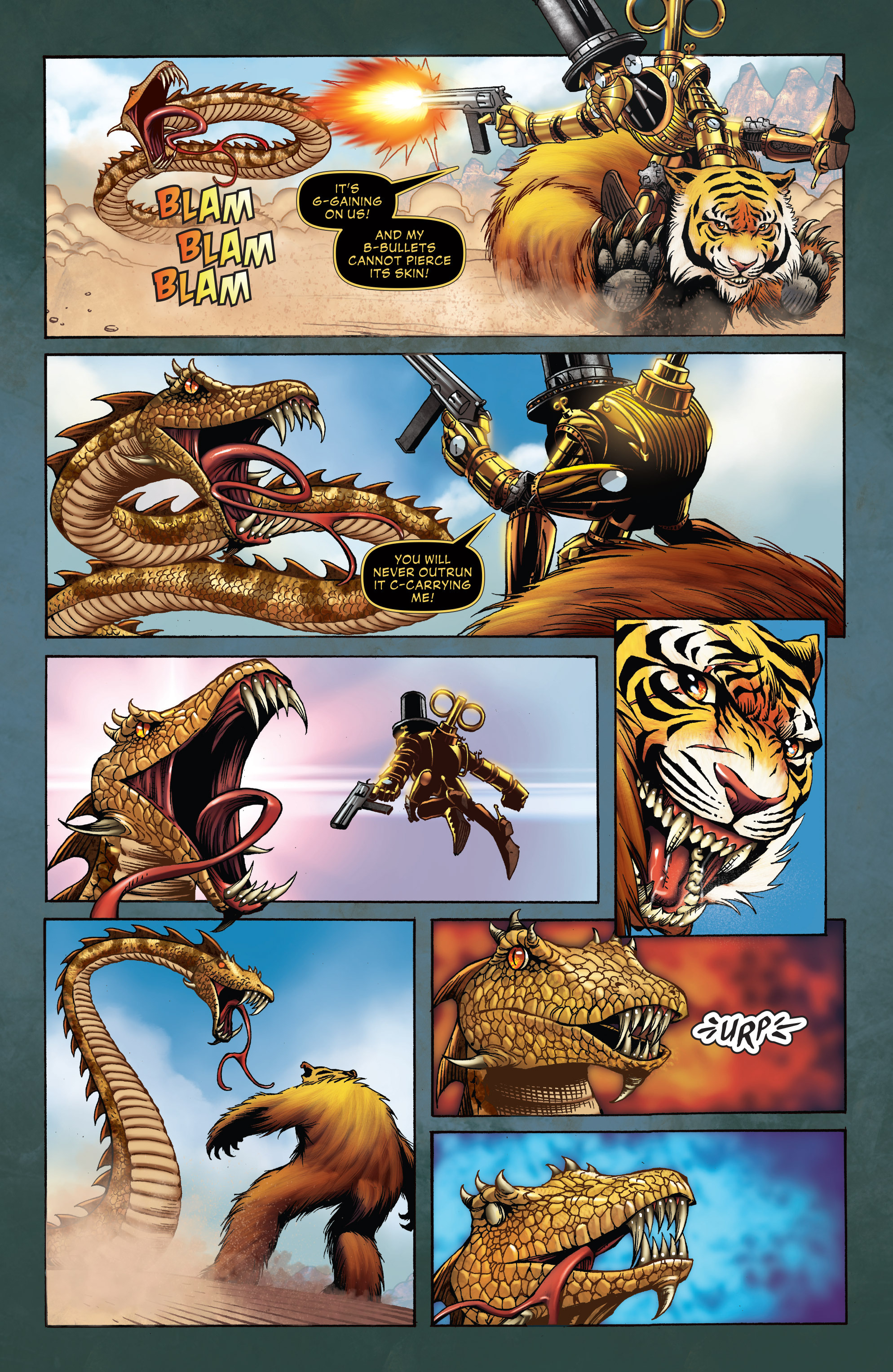Read online Legends of Oz: Tik-Tok and the Kalidah comic -  Issue #1 - 14