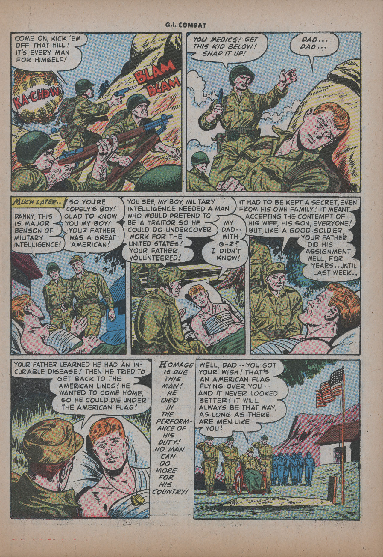 Read online G.I. Combat (1952) comic -  Issue #30 - 11