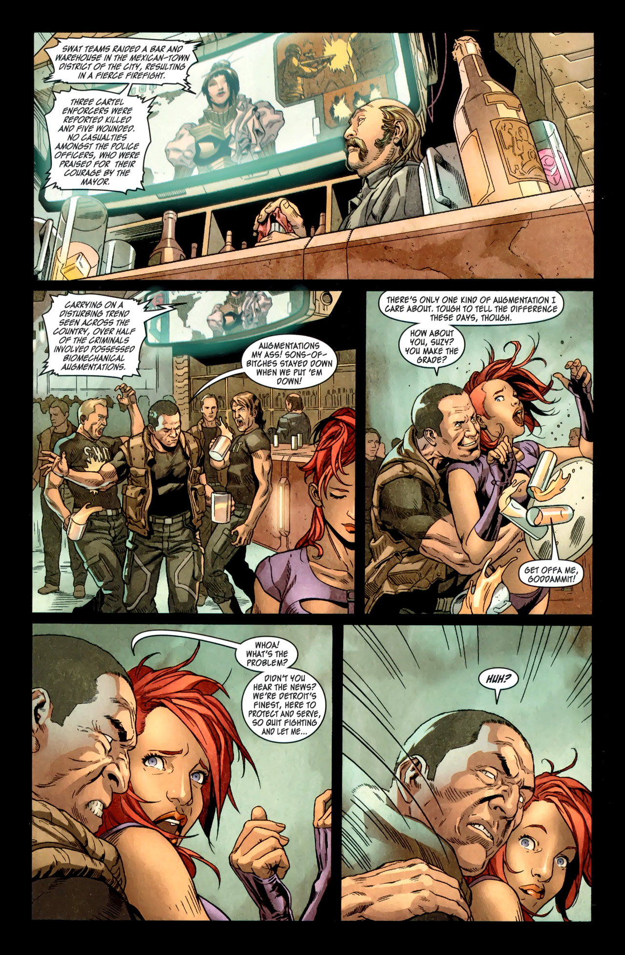 Read online Deus Ex comic -  Issue #2 - 9