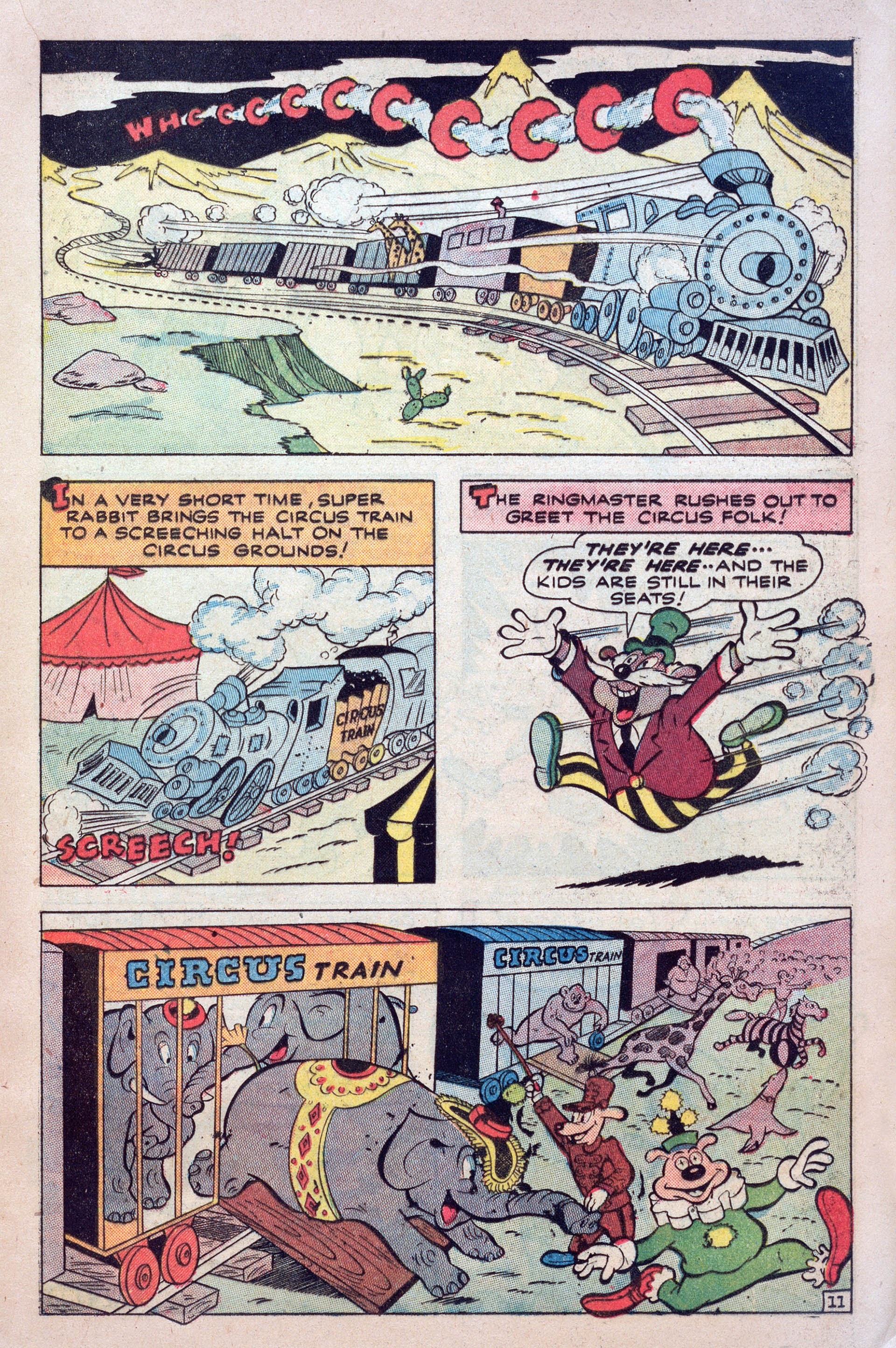 Read online Super Rabbit comic -  Issue #14 - 13