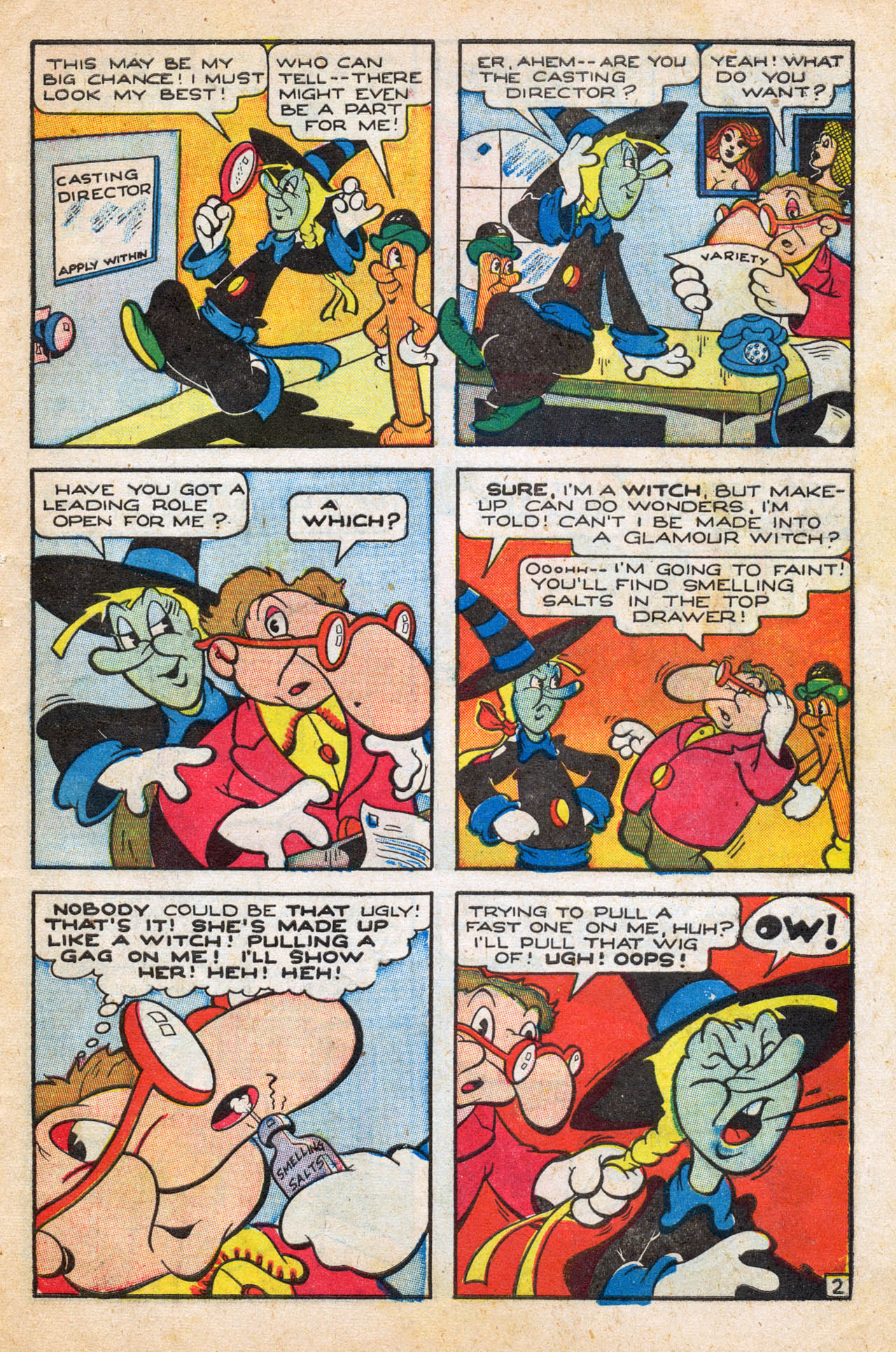 Read online Comedy Comics (1942) comic -  Issue #27 - 27