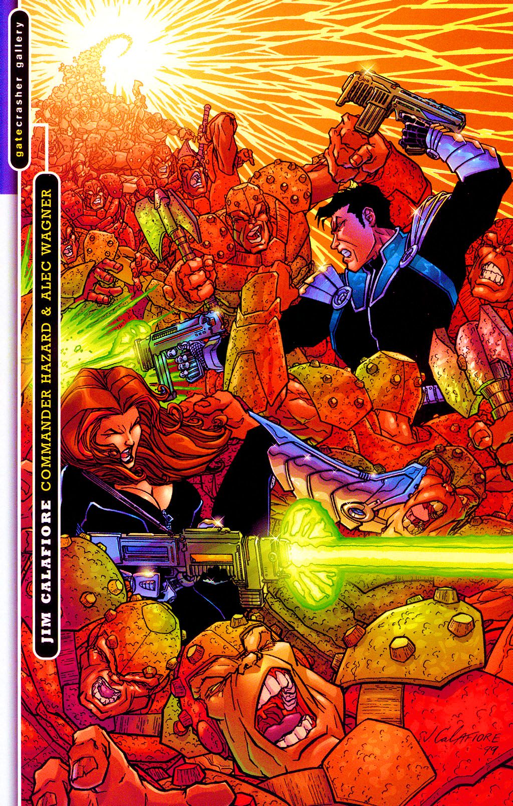 Read online Gatecrasher: Ring of Fire comic -  Issue #1 - 31