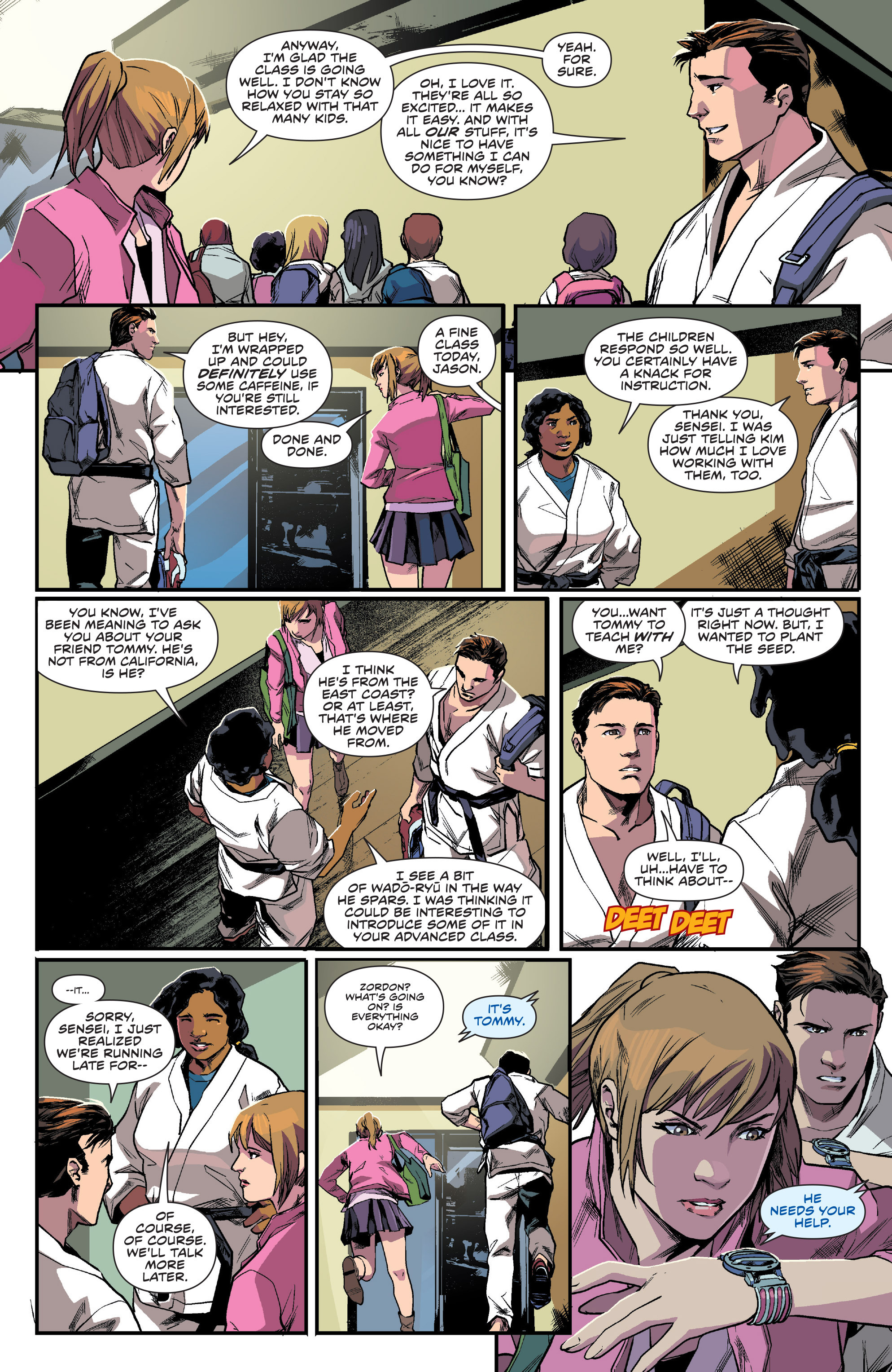 Read online Mighty Morphin Power Rangers comic -  Issue #2 - 13