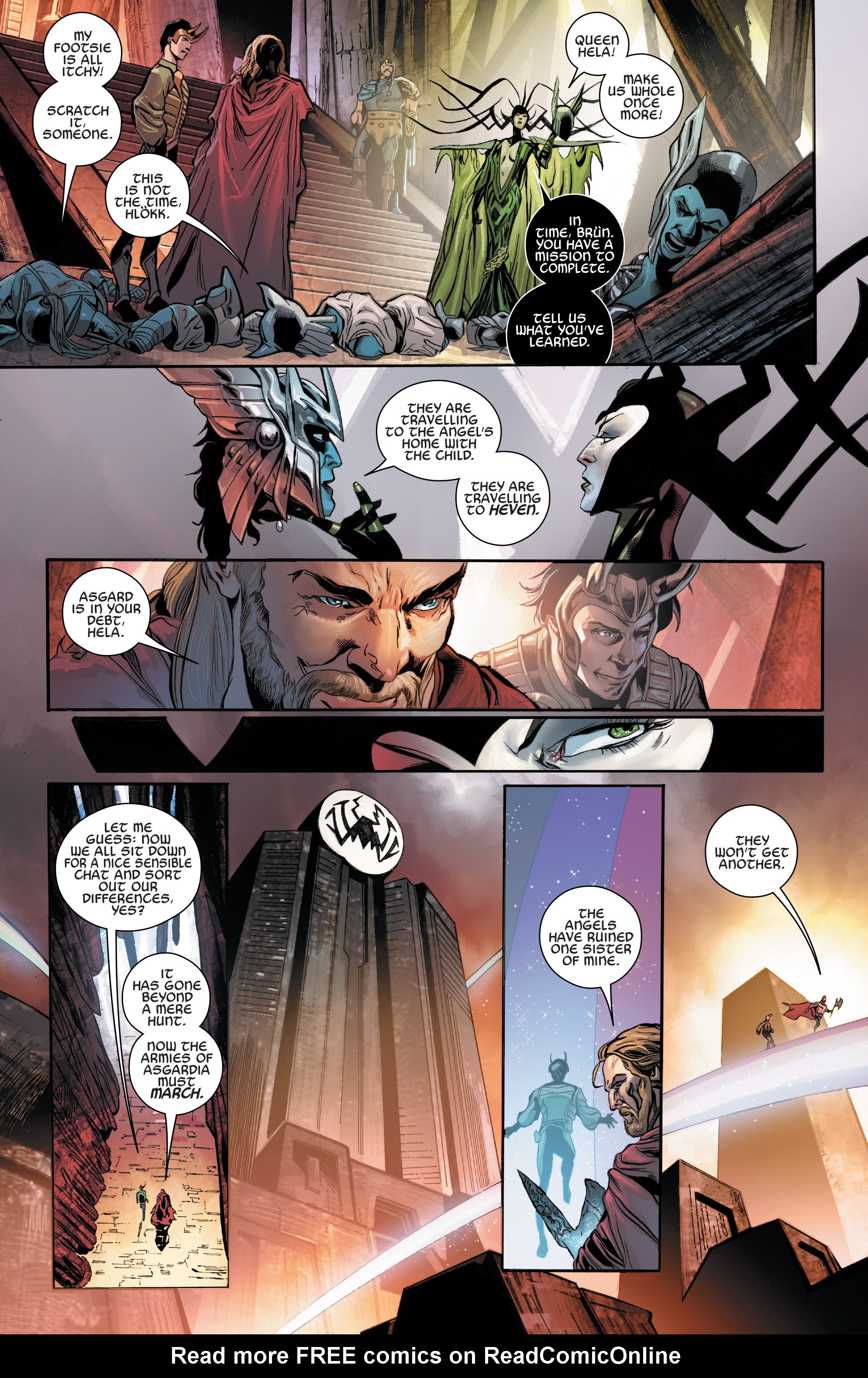 Read online Angela: Asgard's Assassin comic -  Issue #5 - 6
