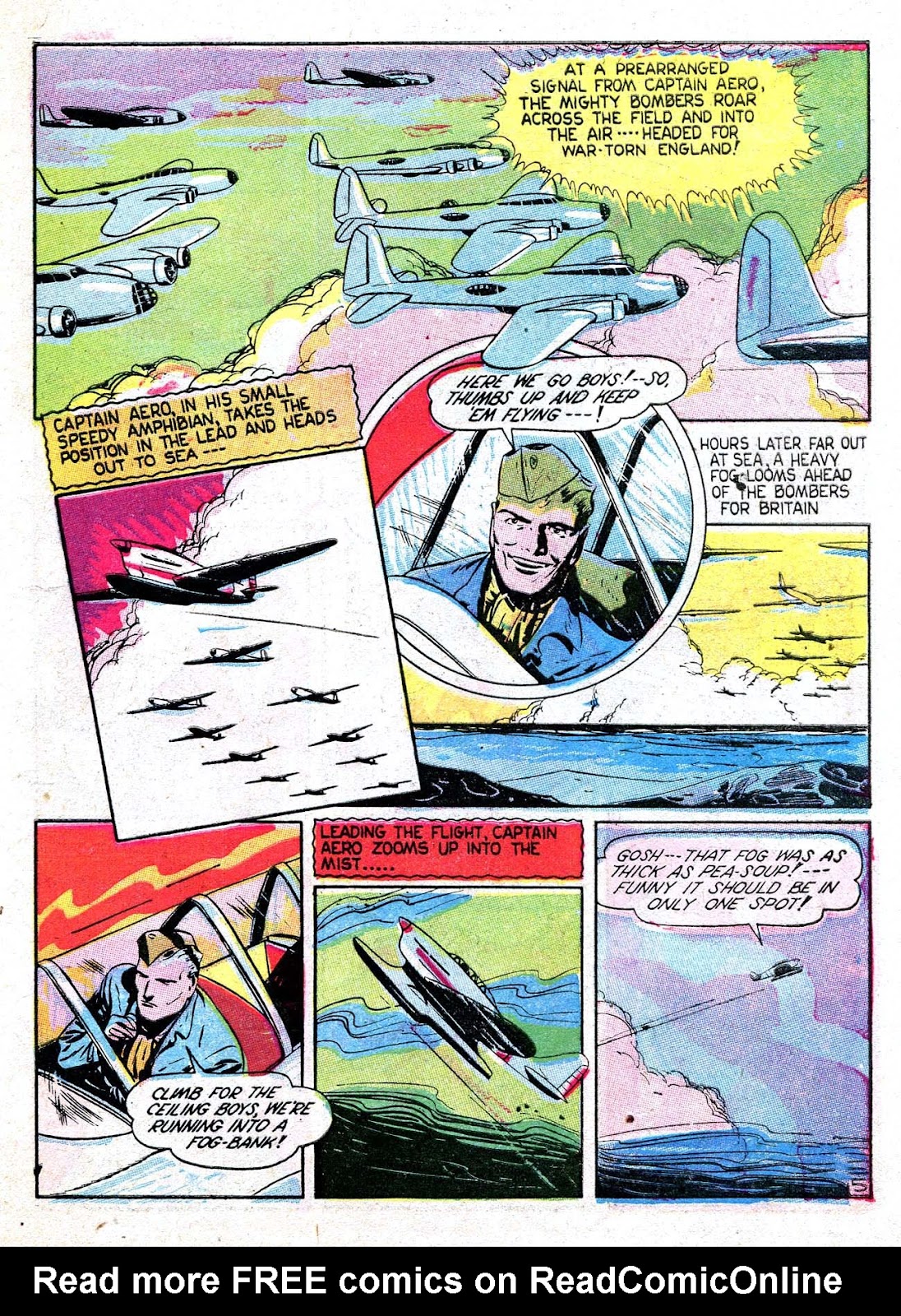 Captain Aero Comics issue 1 - Page 6