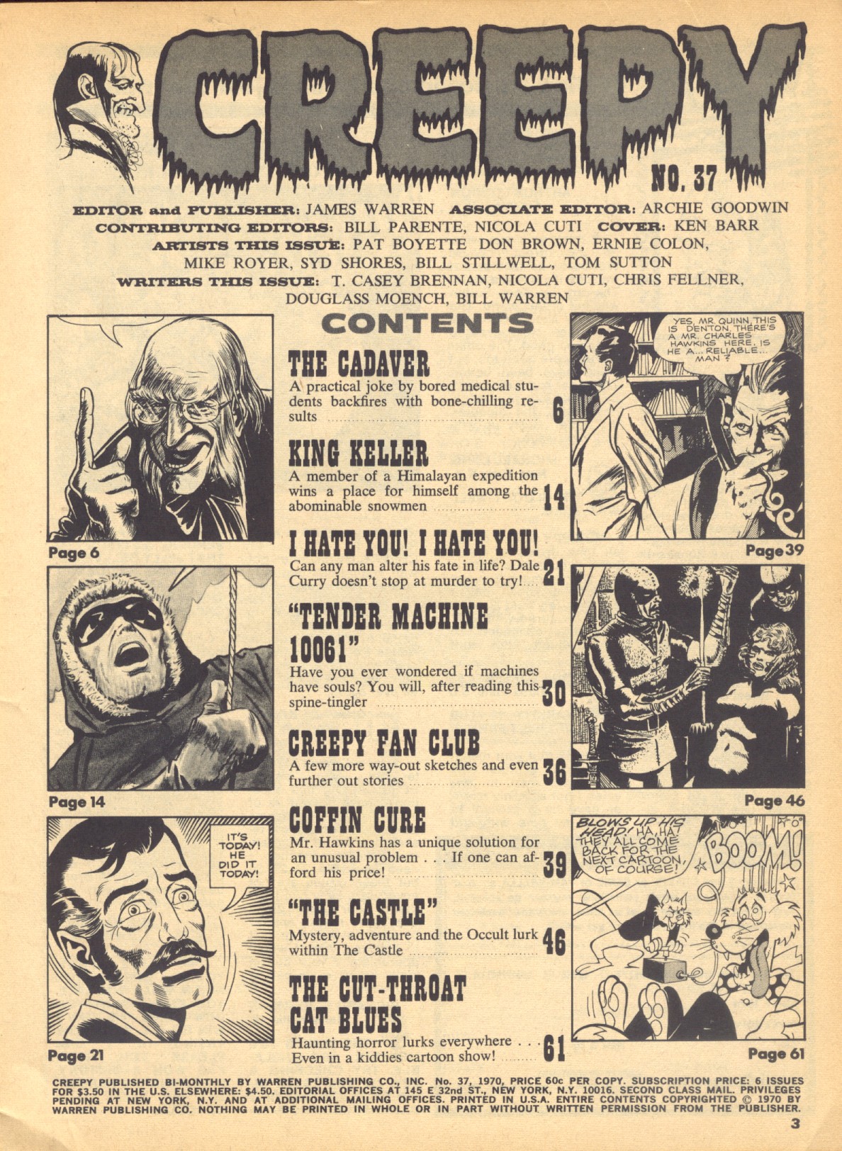 Creepy (1964) Issue #37 #37 - English 3